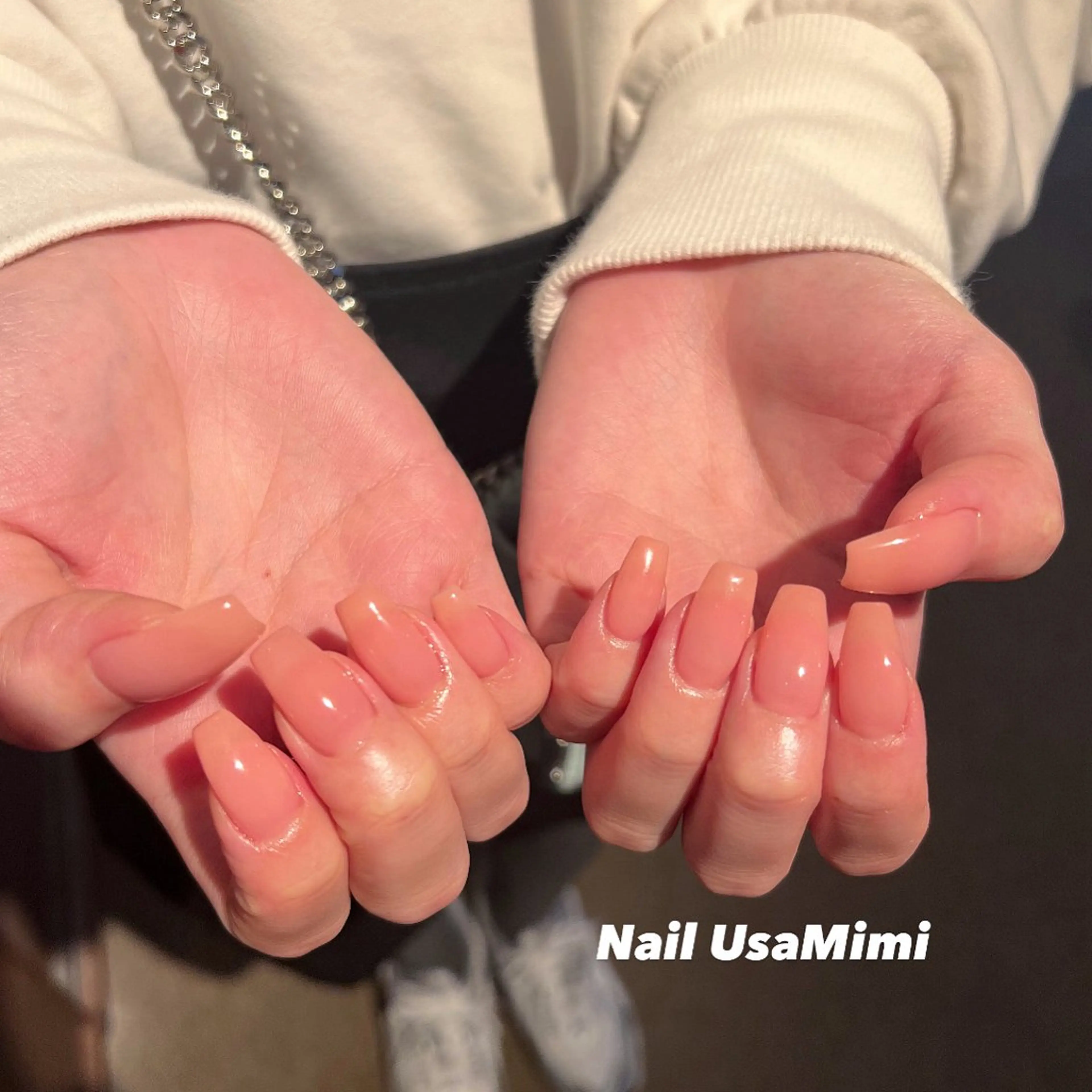 ネイル ジェルネイル 韓国ネイル マグネットネイル 持ち込み ワンカラーネイル ハンドネイル 本町NailUsa Mimi RIKOのネイルデザイン