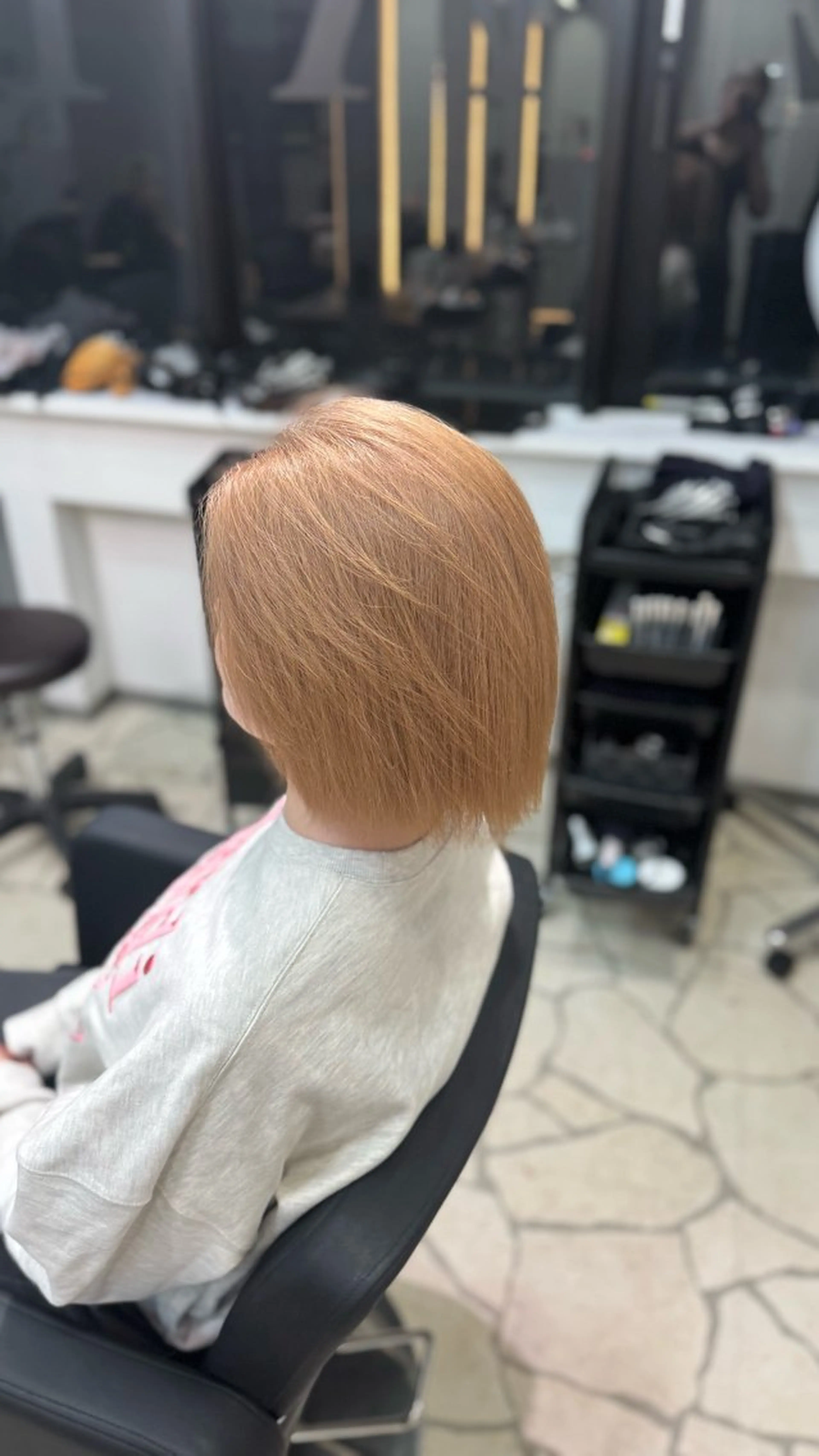 ショート カラー ヘアカラー Lapis シオンのヘアスタイル