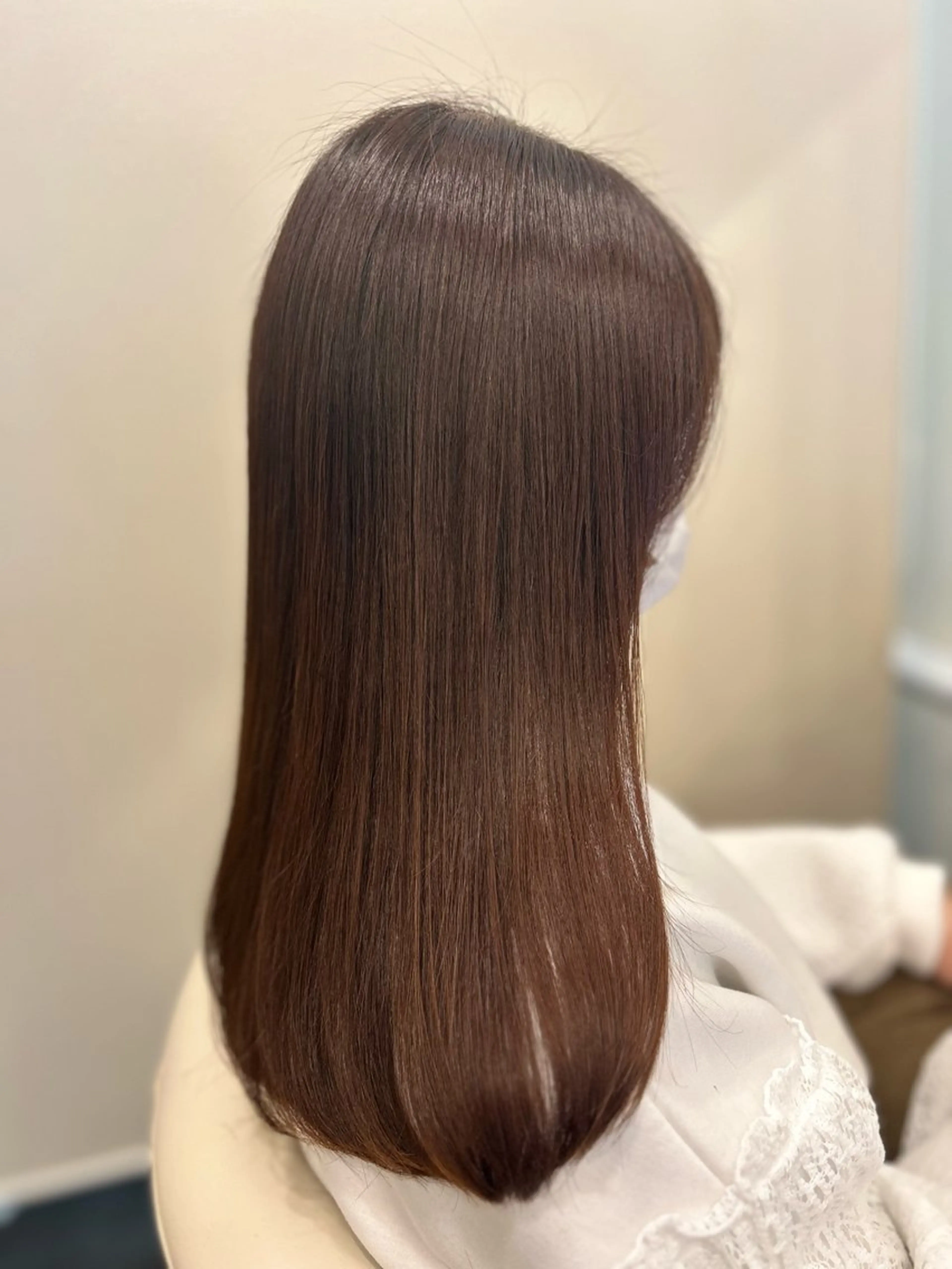 3ヶ月持続する髪質改善ストレートでうるツヤ髪へ♪の写真