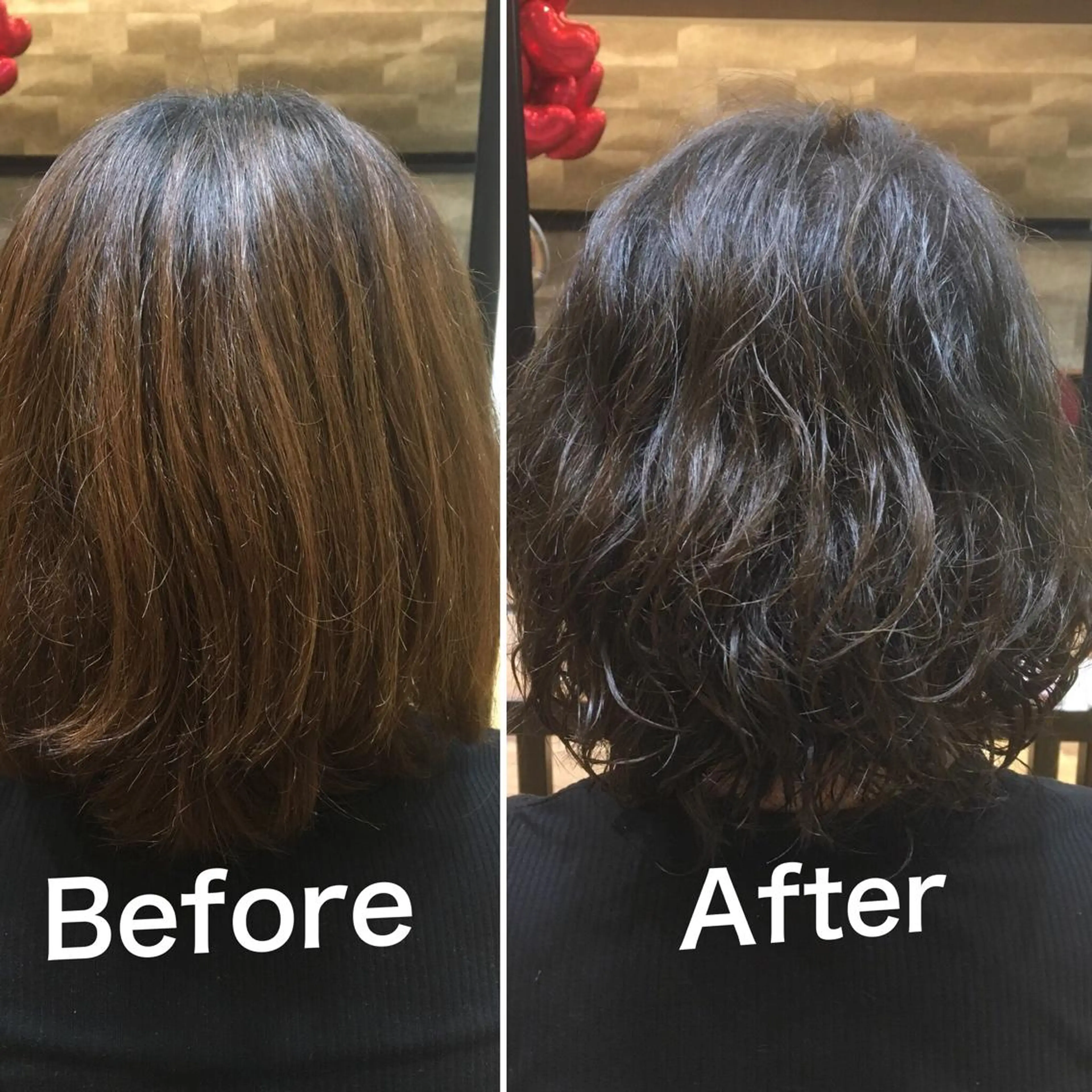 カラー パーマ アディクシーカラー オレンジ カット パーマ 佐瀬竜矢PRIMAL /portのヘアスタイル