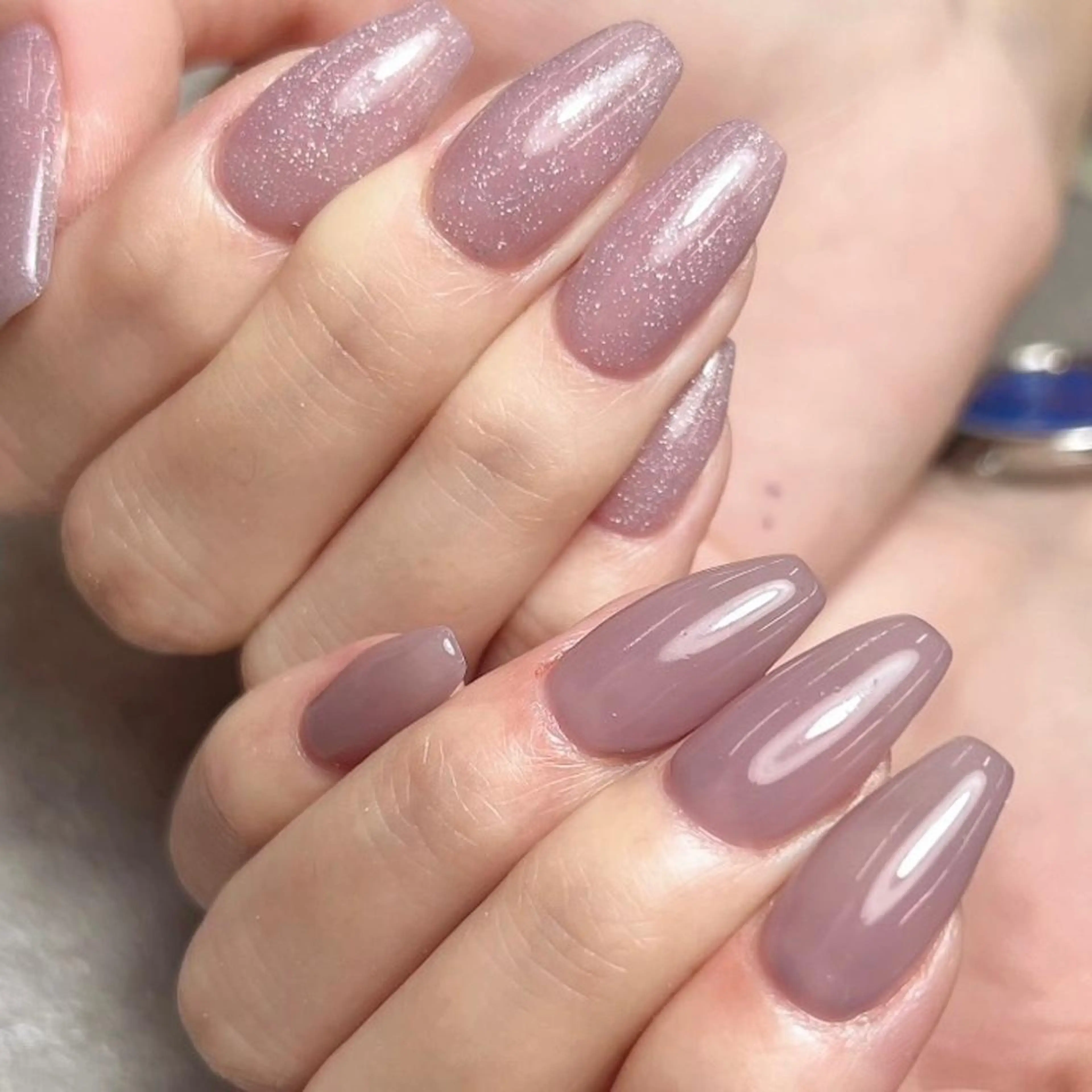 ❣️10/26先着1名様限定❣️【オフあり】ネイルモデルハンド💅ワンカラー(2色までOK◎)の写真