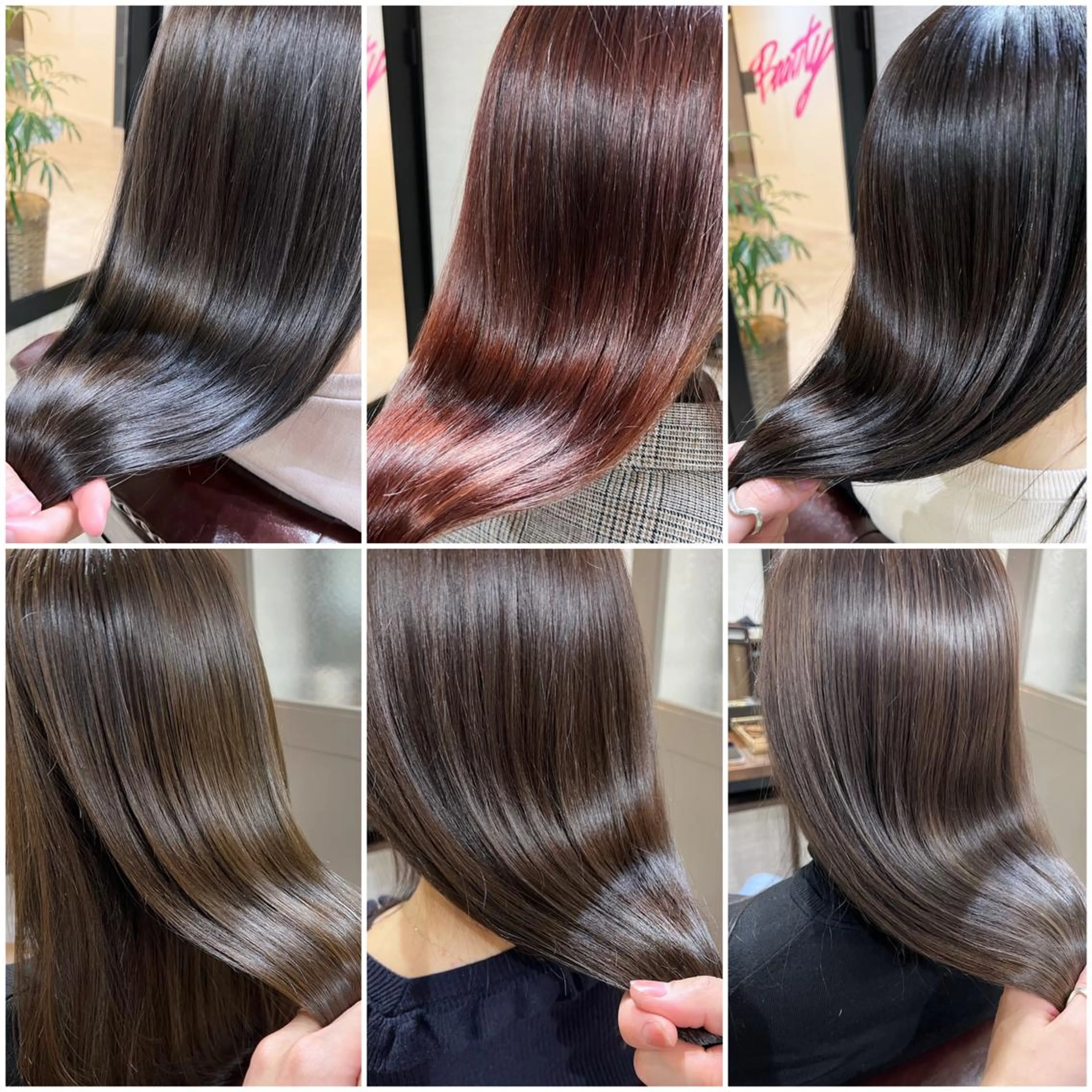 セミロング カラー 髪質改善 トリートメント カット ヘアカラー 縮毛矯正 トリートメント ROW吉祥寺✨ 髪質改善TR&スパ✨のヘアスタイル