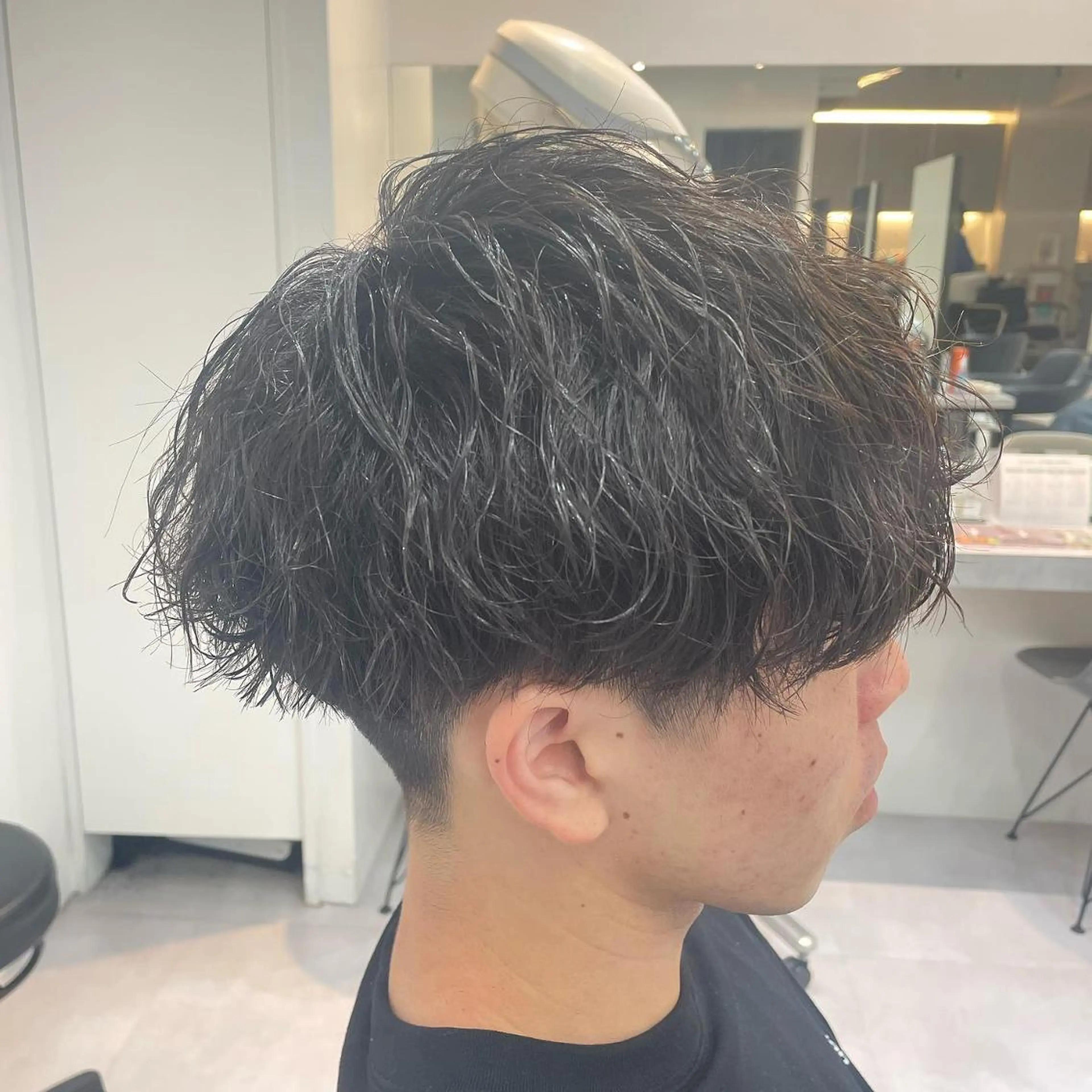 ショート 髪質改善× ハイライト溝江のヘアスタイル