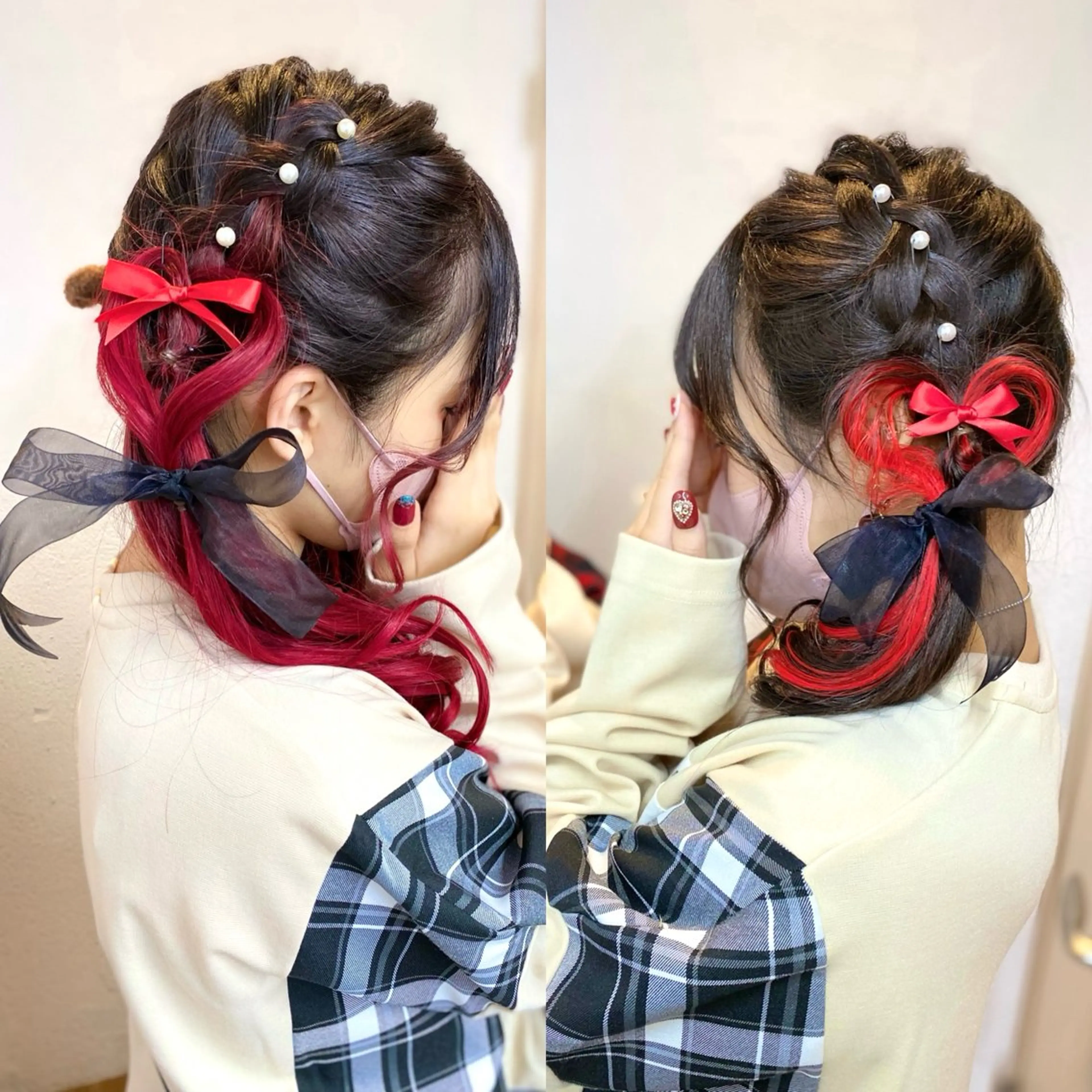 ヘアアレンジ ツインテール GLOSS♡ ヤマガミコウジのヘアスタイル