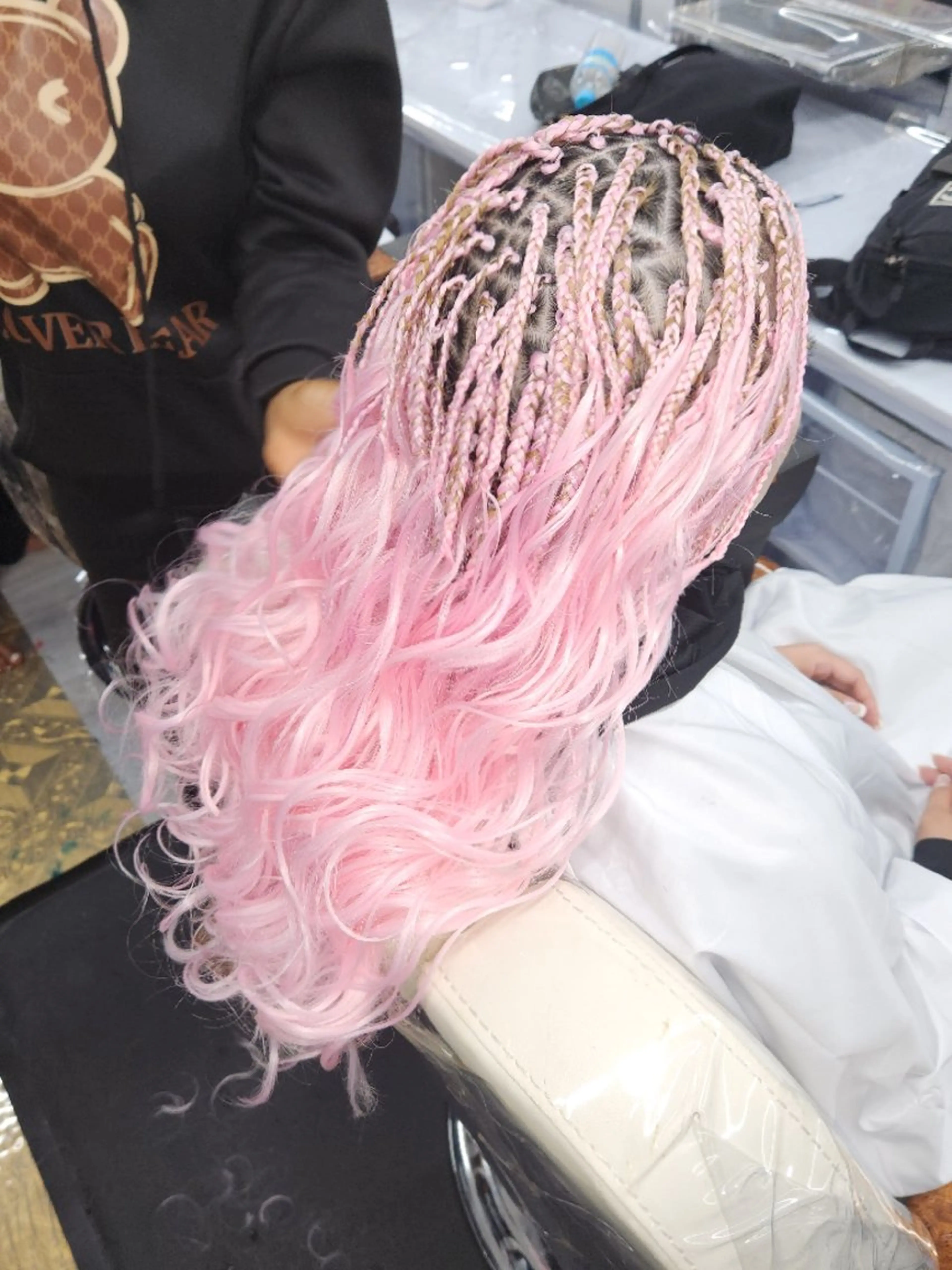 セミロング ヘアアレンジ エクステ  渡辺 マリのヘアスタイル
