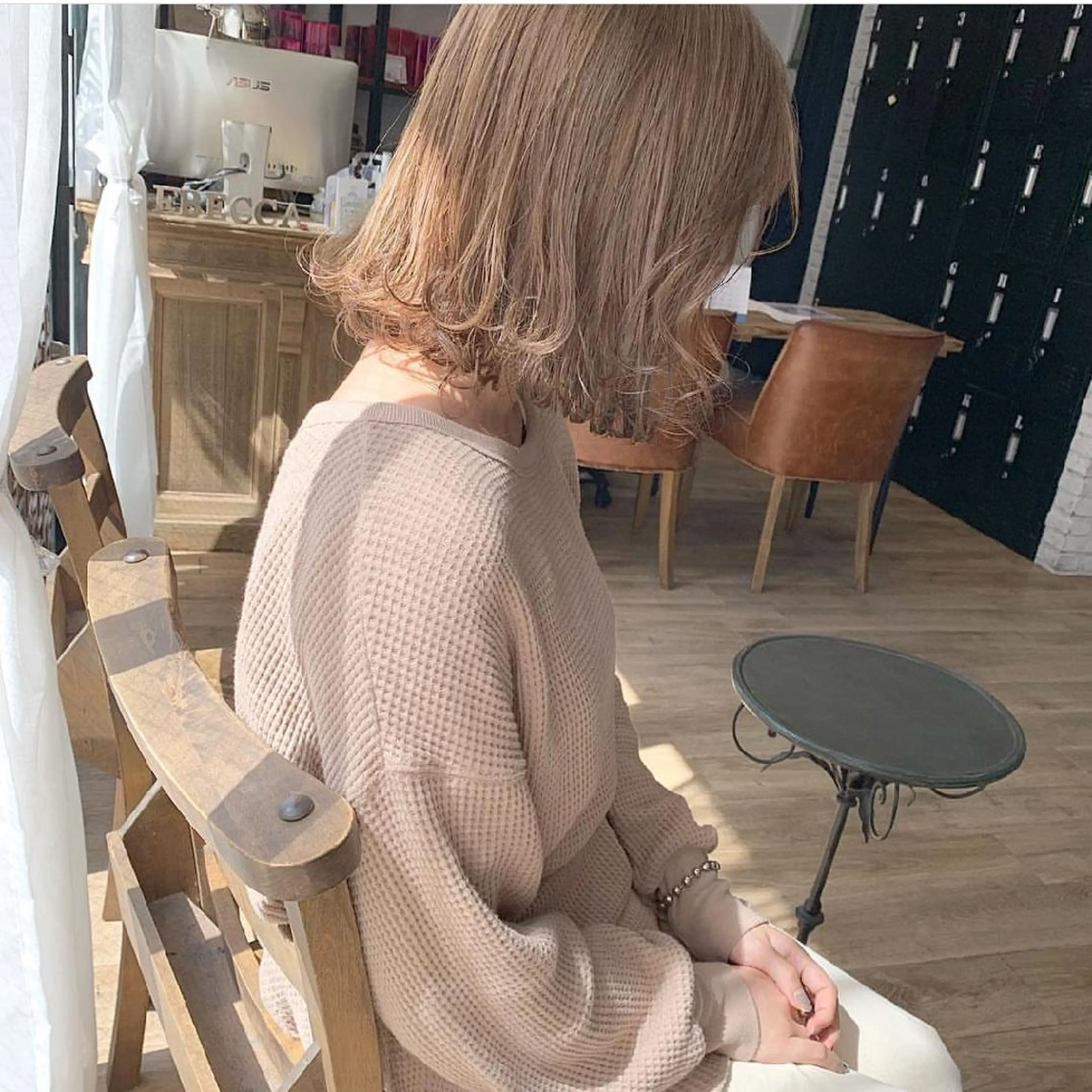 ミディアム EKOLU所属・髪質改善サロン🫧 戎谷栞菜のヘアスタイル