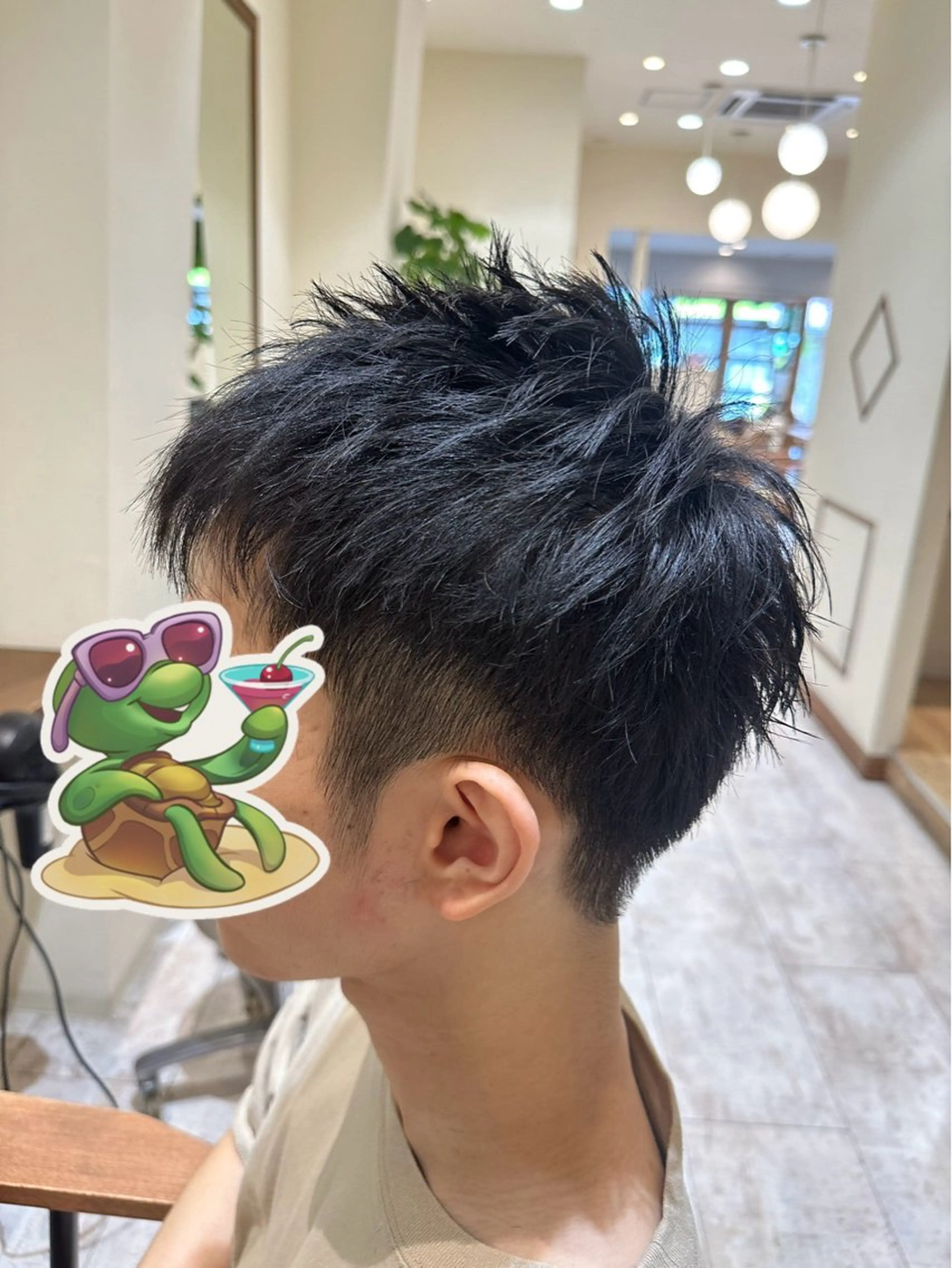 メンズ イマ フジのヘアスタイル