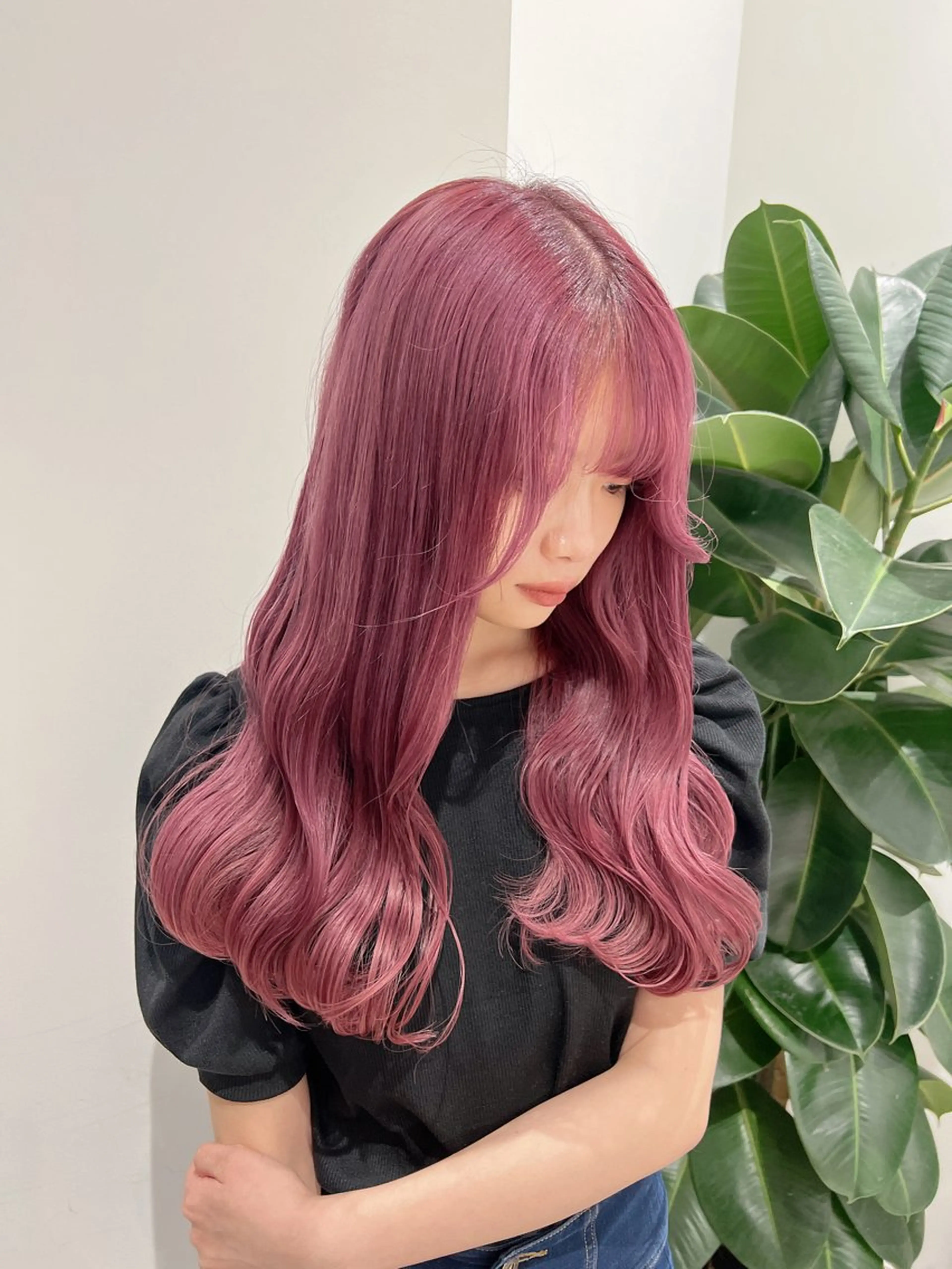 ロング カラー マツエクmarry池袋所属・マツエクモデル無料 marry 池袋秦のマツエク・マツパデザイン