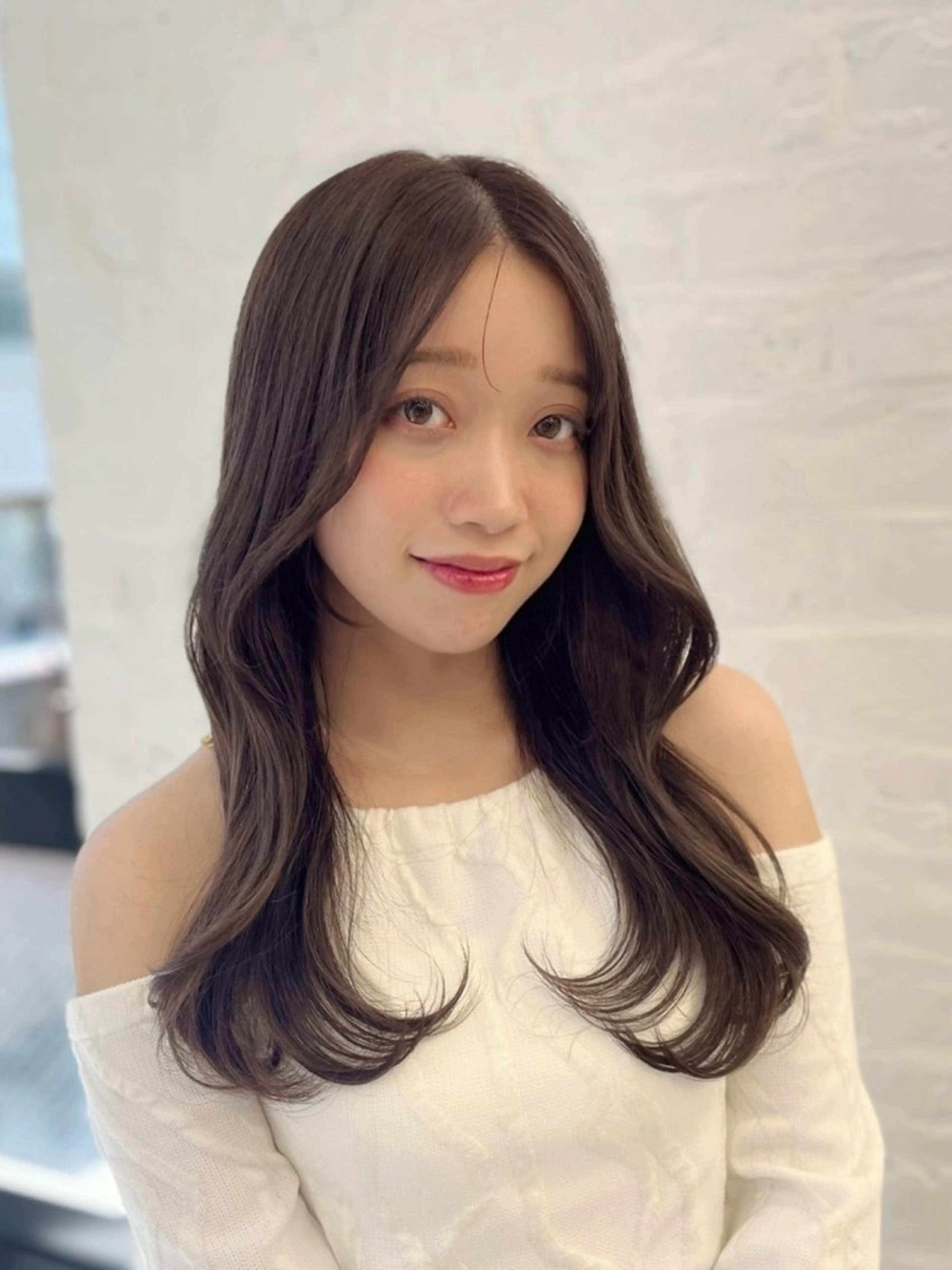 セミロング カラー パーマ ヘアアレンジ メンズ レイヤーカット 韓国ヘア×顔まわり 🇰🇷和知拓郎のヘアスタイル