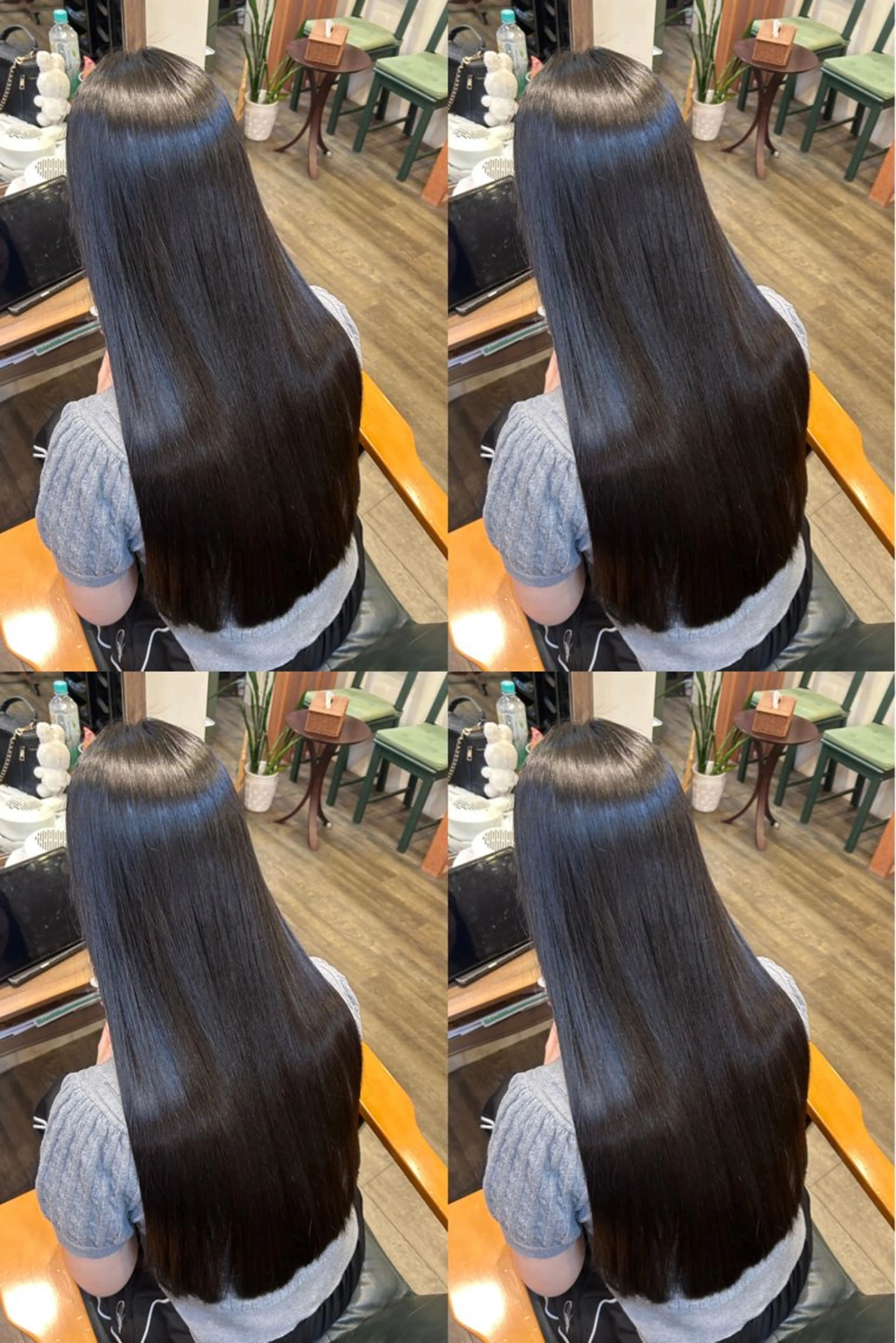 ロング 髪質改善 カット 縮毛矯正 トリートメント SALOWIN 新宿三丁目me+所属・レイヤー/ボブ/ 髪質改善/石井ハルカのヘアスタイル