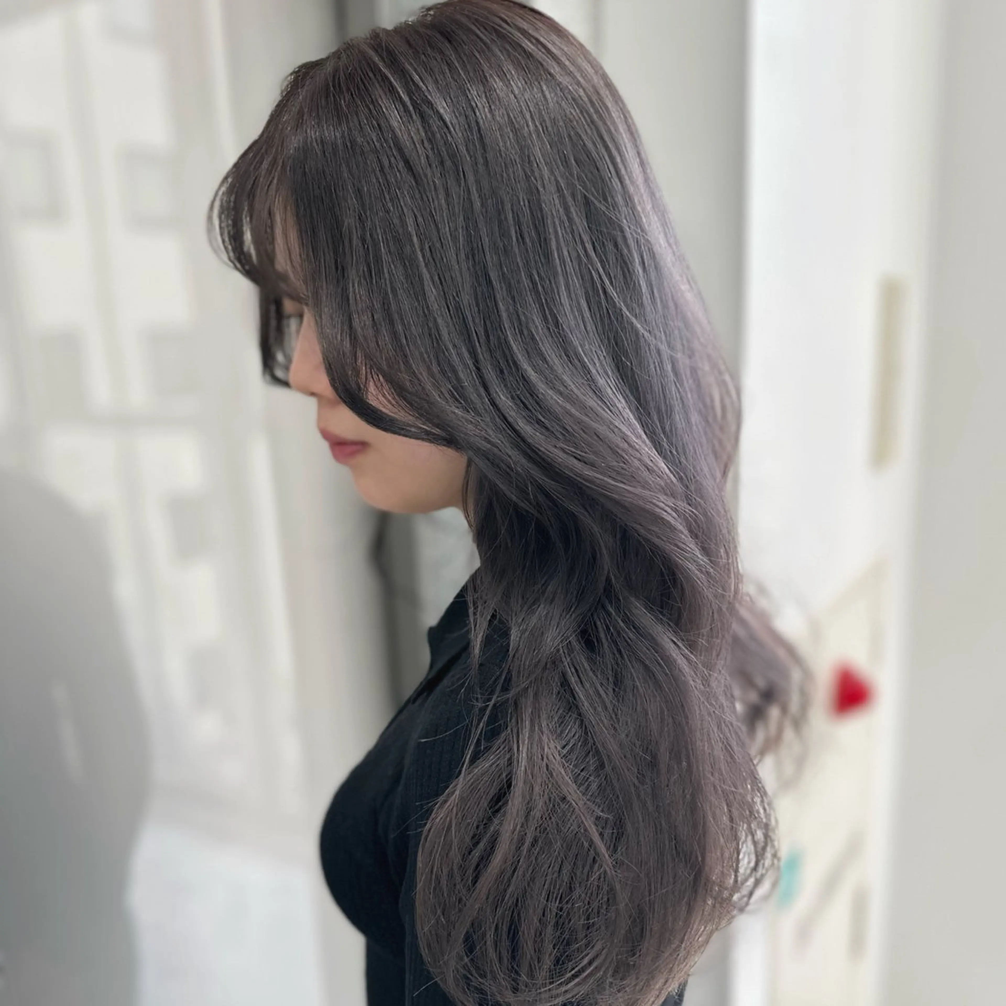 セミロング カラー 🌿透明感赤み消し Keishin🌿のヘアスタイル