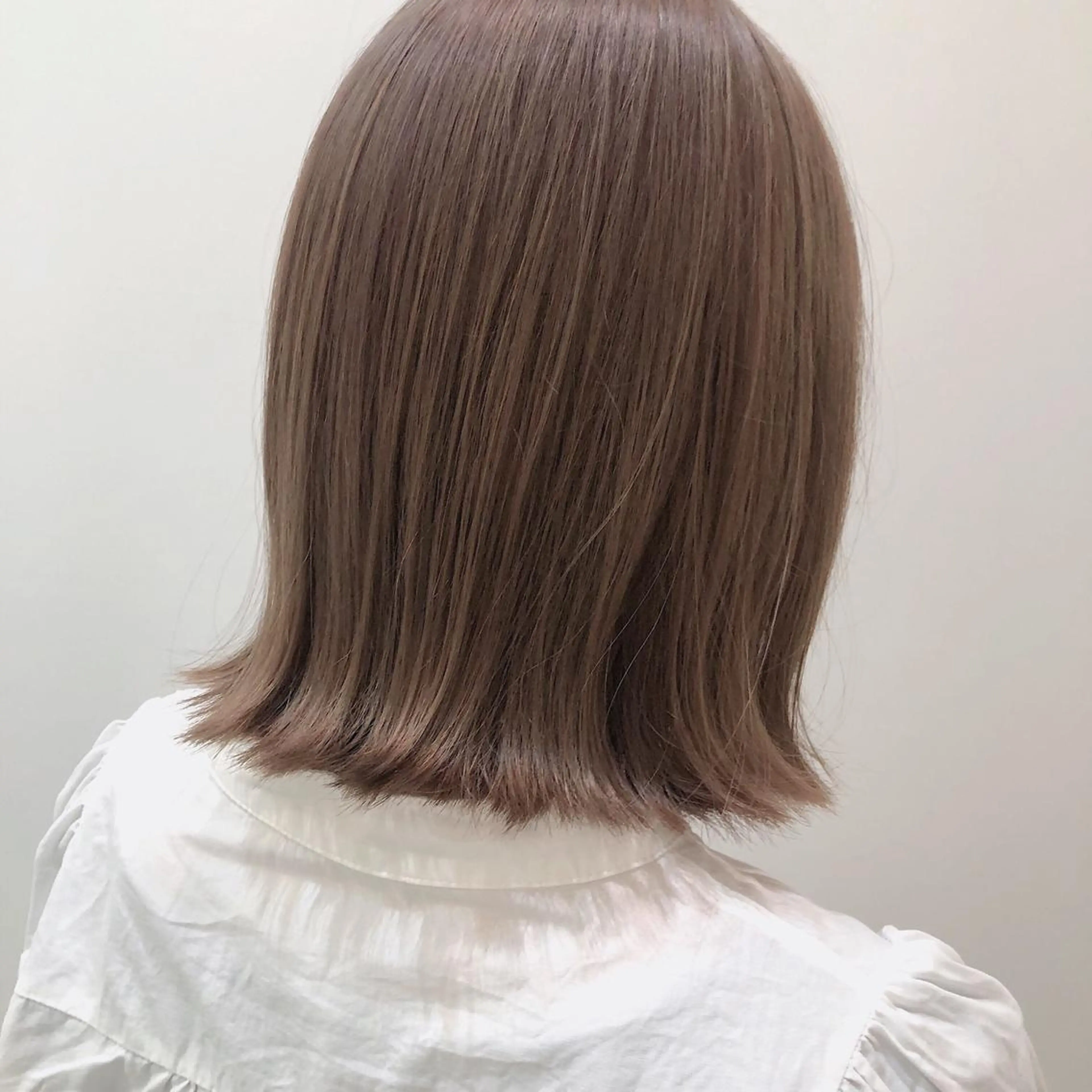ミディアム カラー ヘアアレンジ ヘアカラー 透明感カラー🌿 CARICIA三浦のヘアスタイル