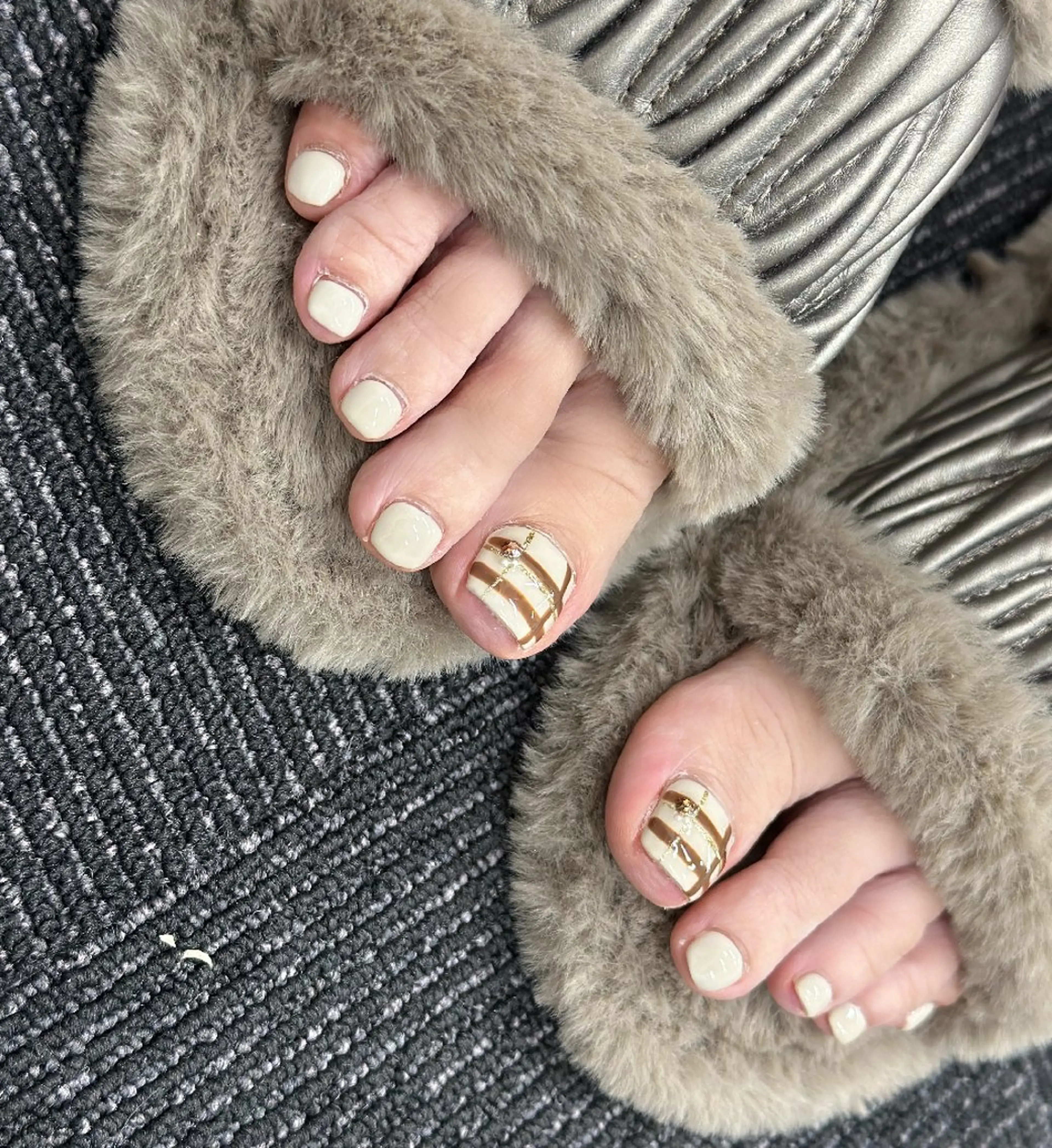 ネイル アートネイル フットネイル シンプルネイル フットネイル キャンアイレッシー 新小岩のネイルデザイン