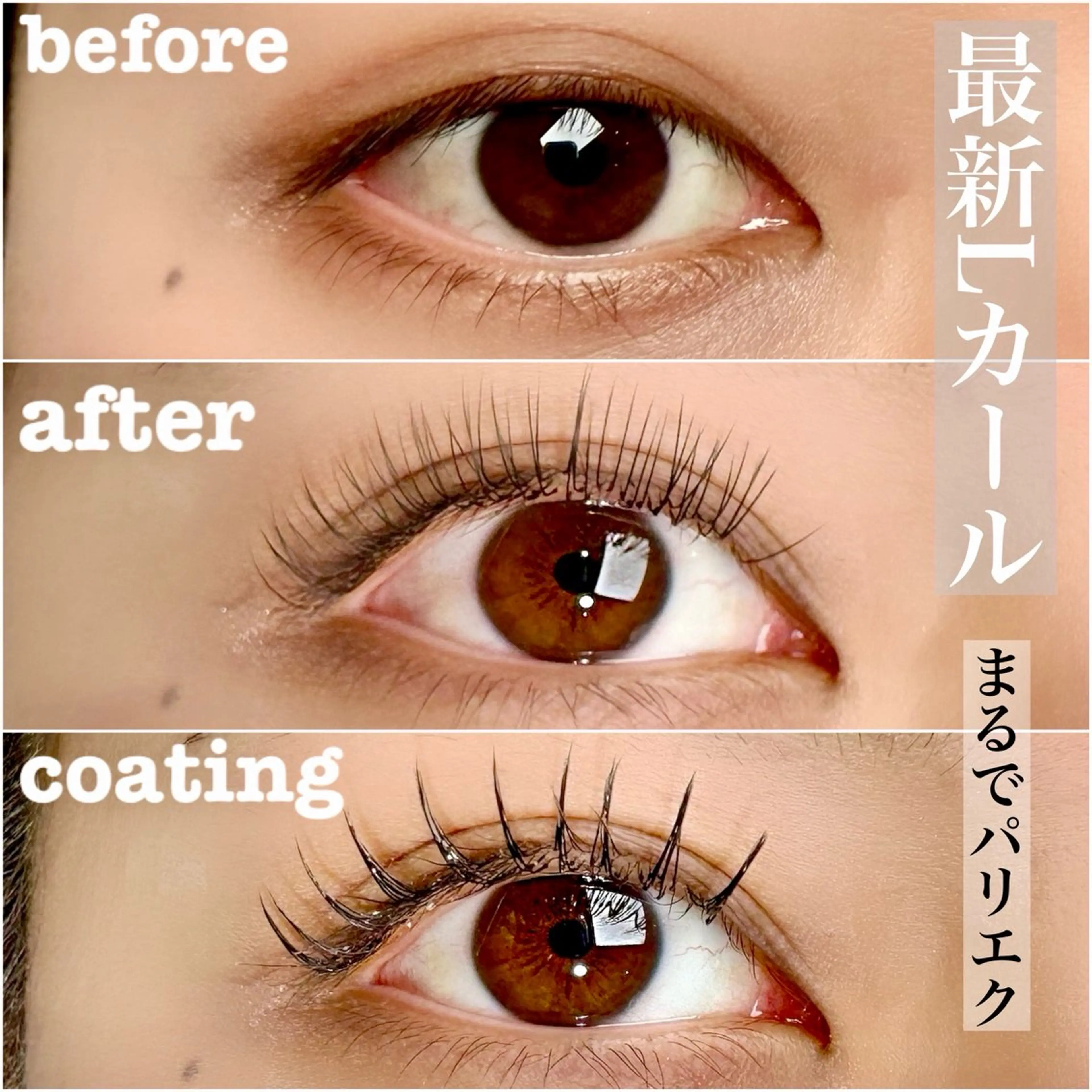 【限定】💎LED✨Lカール×フラットラッシュ120本✨オフ込みの写真