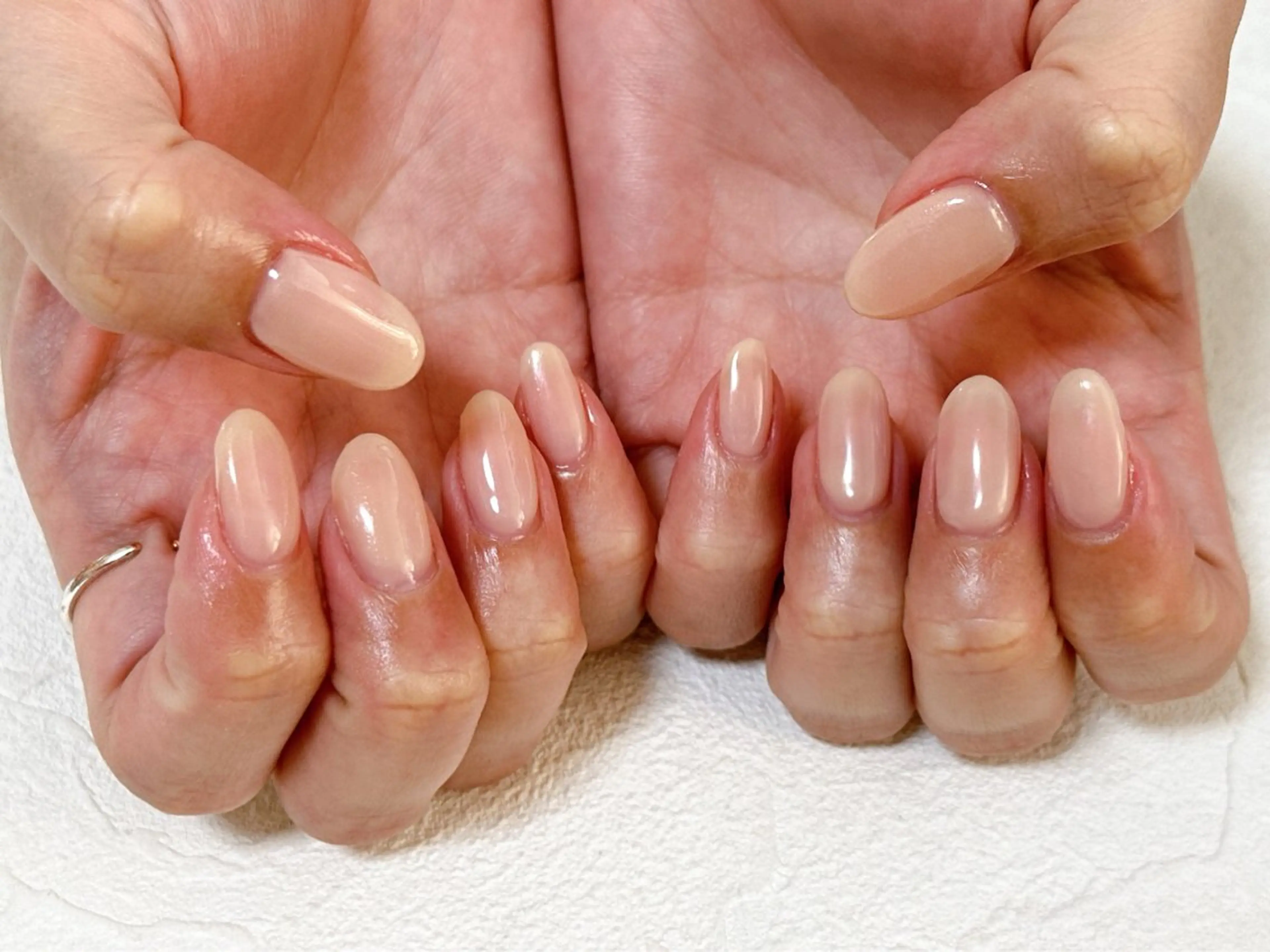 ネイル オーロラネイル フラワーネイル フットネイル フレンチネイル ジェルネイル ハンドネイル Mogu nail 二子玉川のネイルデザイン