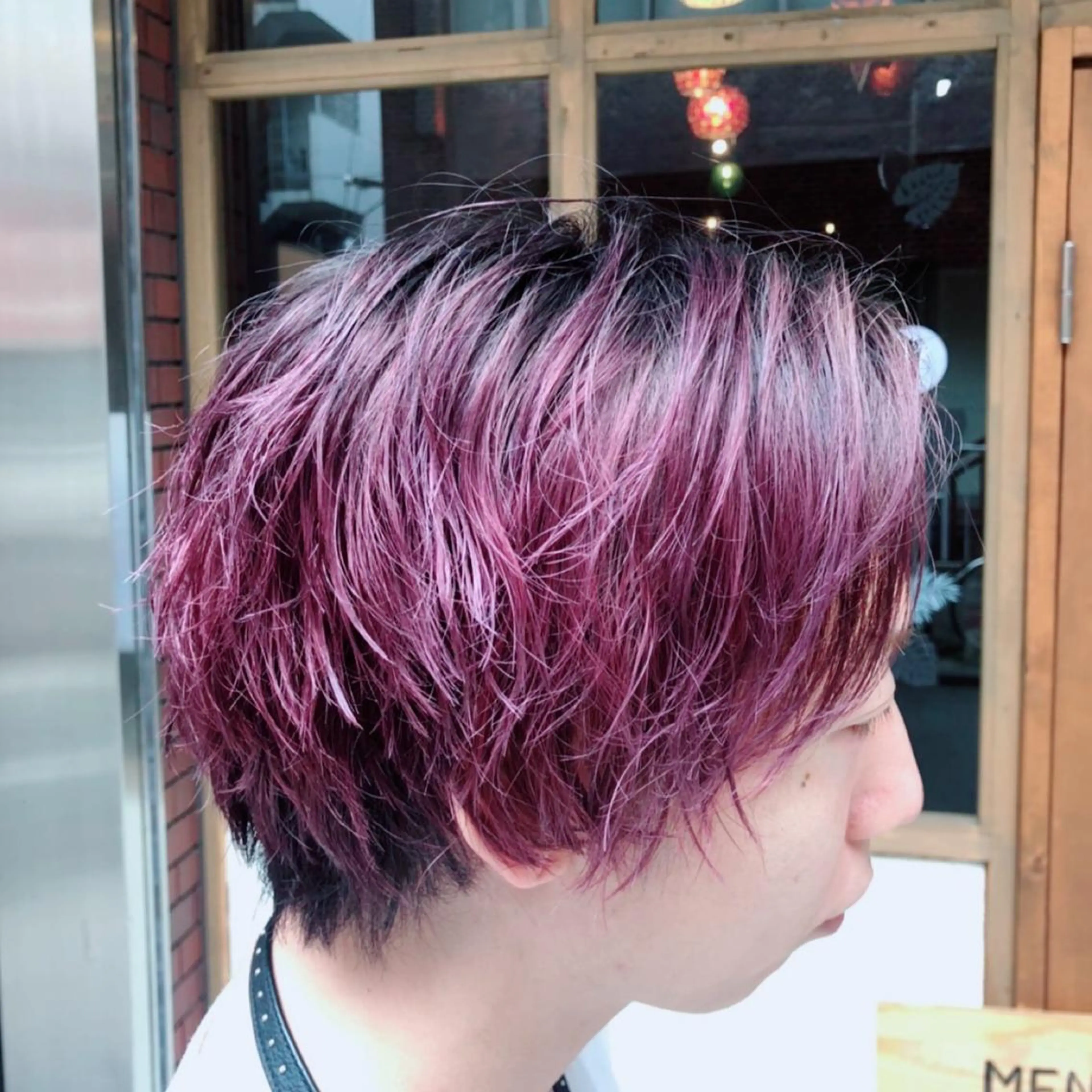 ショート カラー PANOL 秀島のヘアスタイル