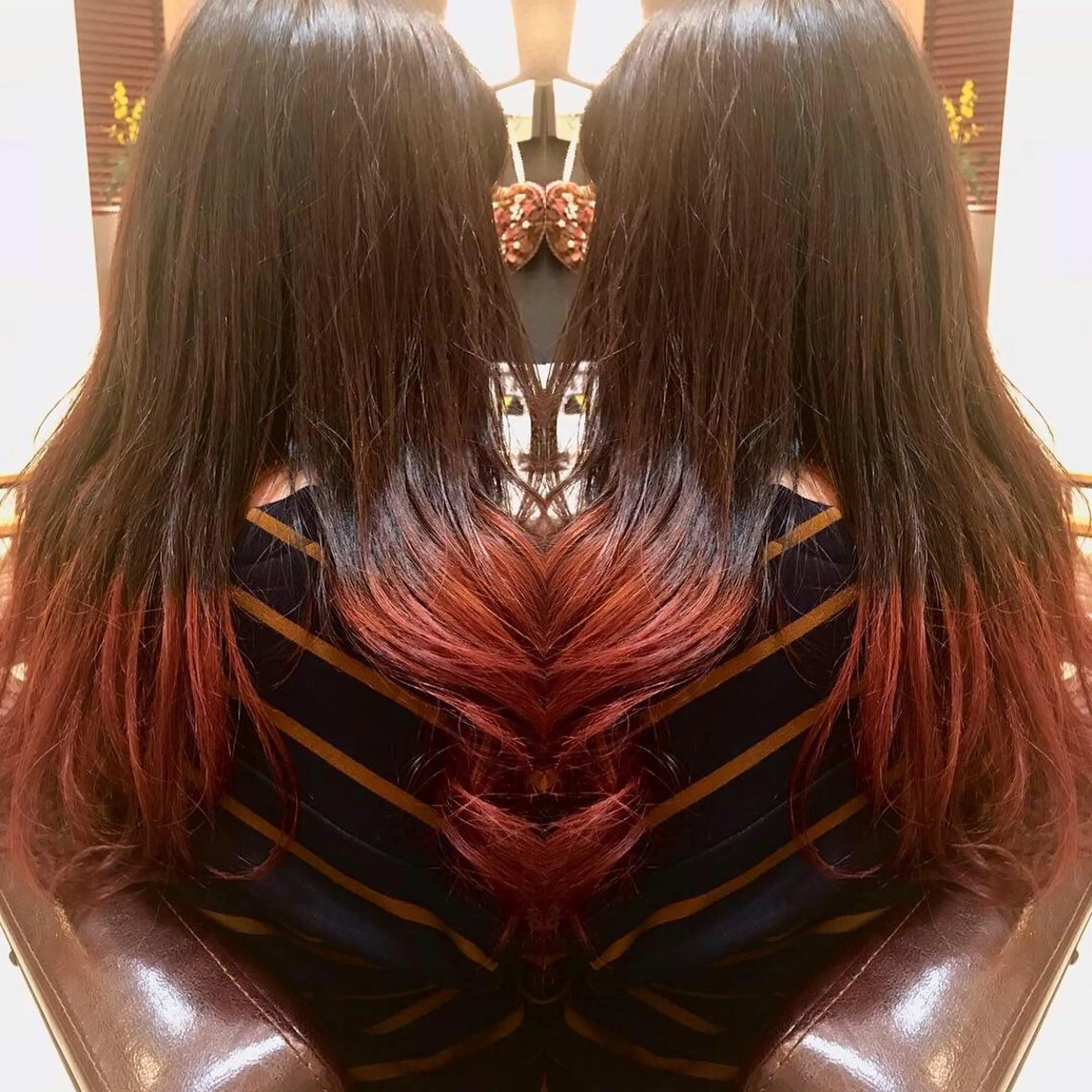 ロング カラー 柿沼  洸太のヘアスタイル