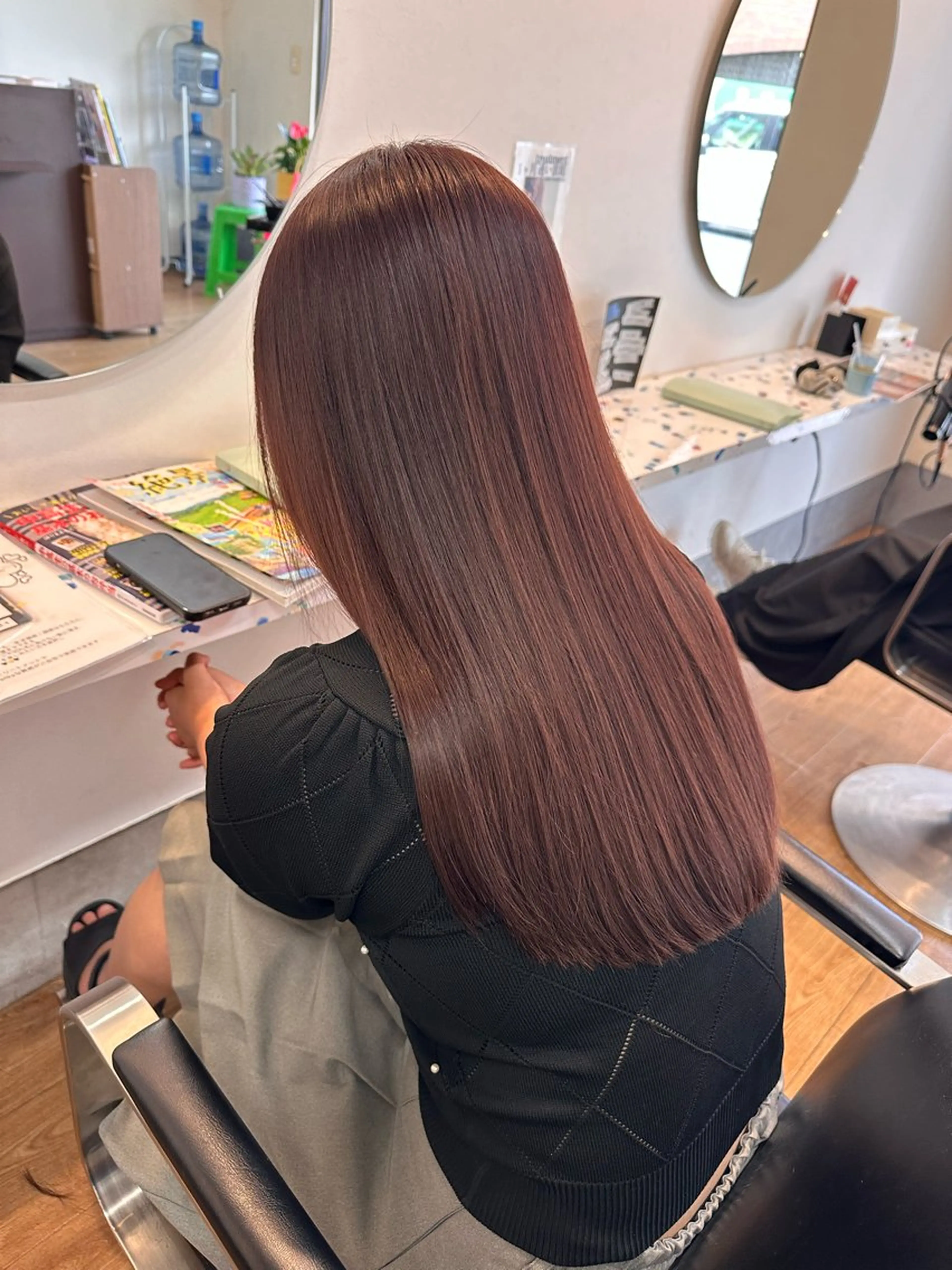 ロング カラー miyu 🦋のヘアスタイル