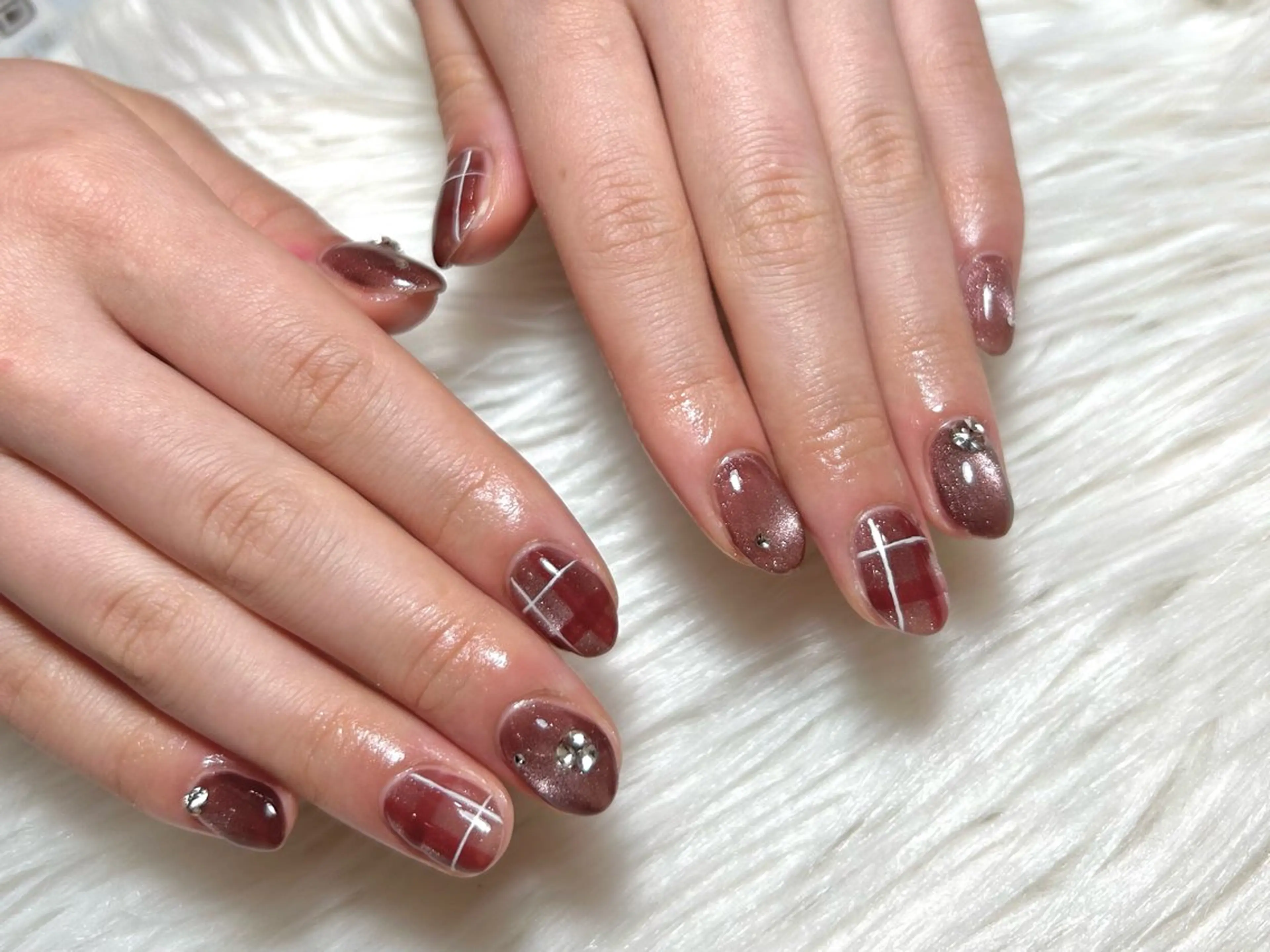 ネイル マグネットネイル ハンドネイル joieange hinakoのネイルデザイン