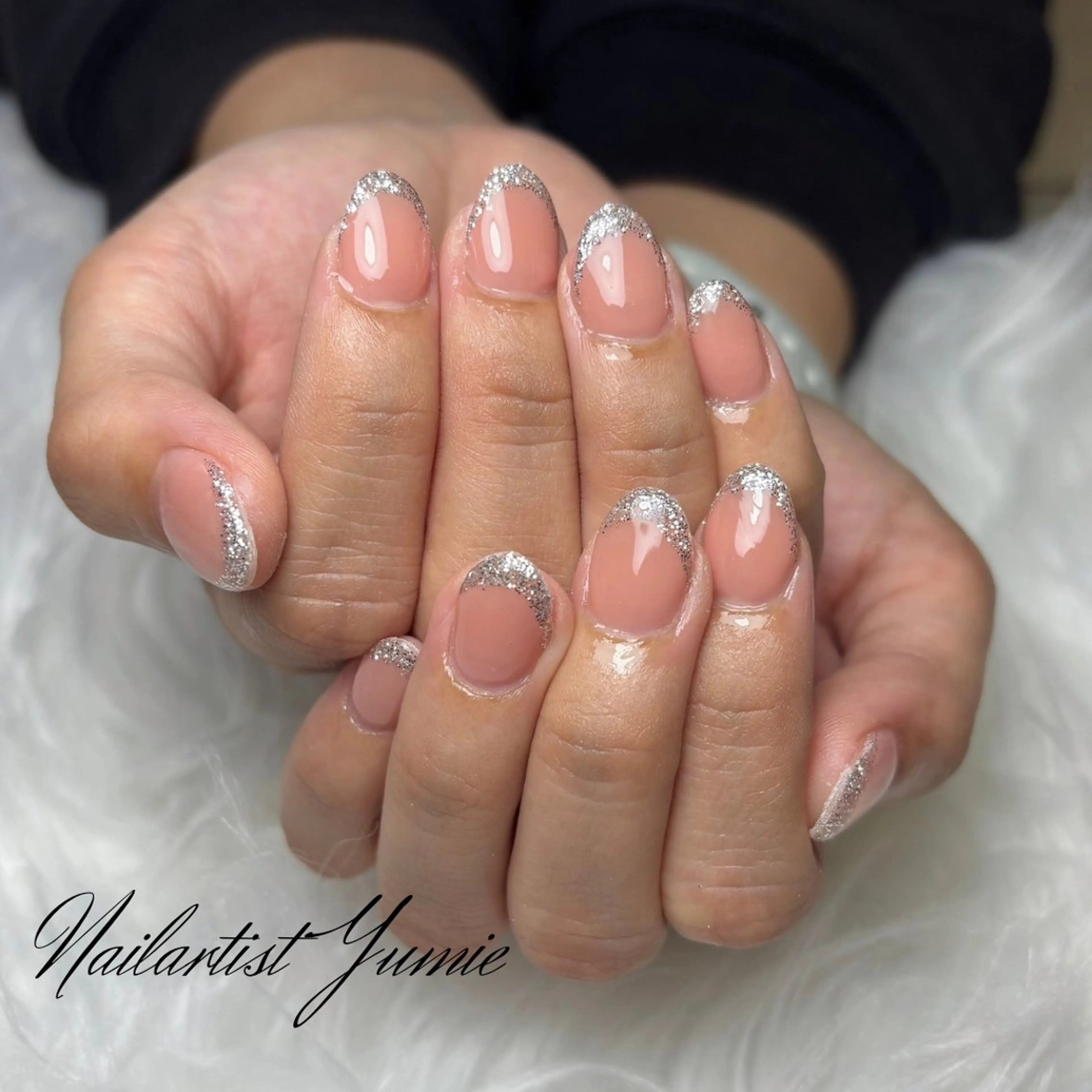 ネイル シンプルネイル フットネイル Setsalon Churaku Nailist Yumie所属・【沖縄市安慶田】 🤍Yumieのネイルデザイン