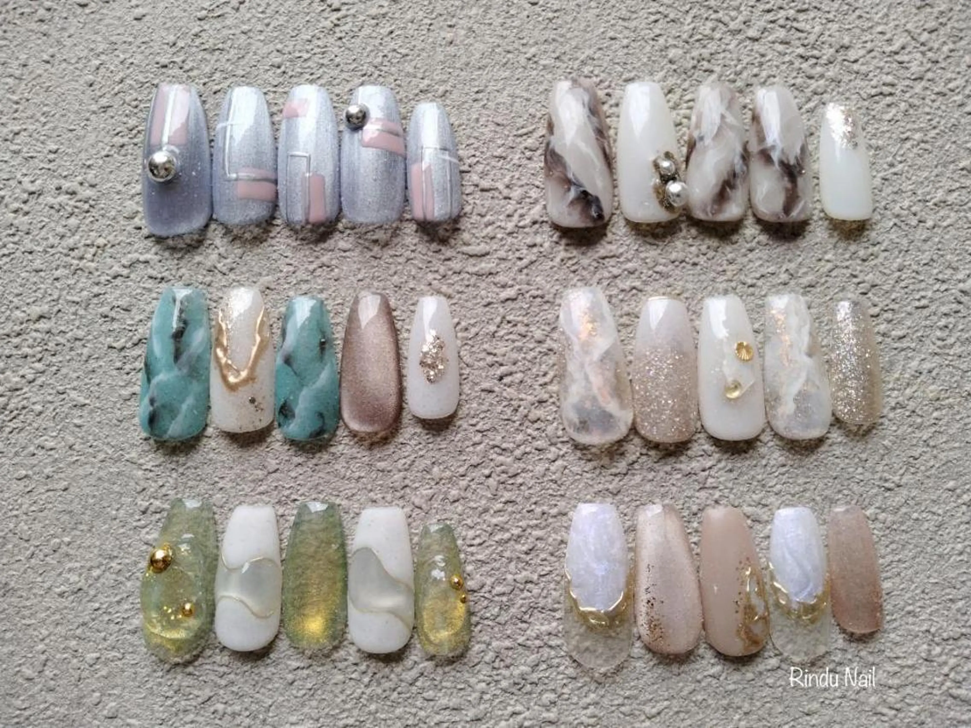 ネイル ハンドネイル Rindu Nail 名駅3のネイルデザイン