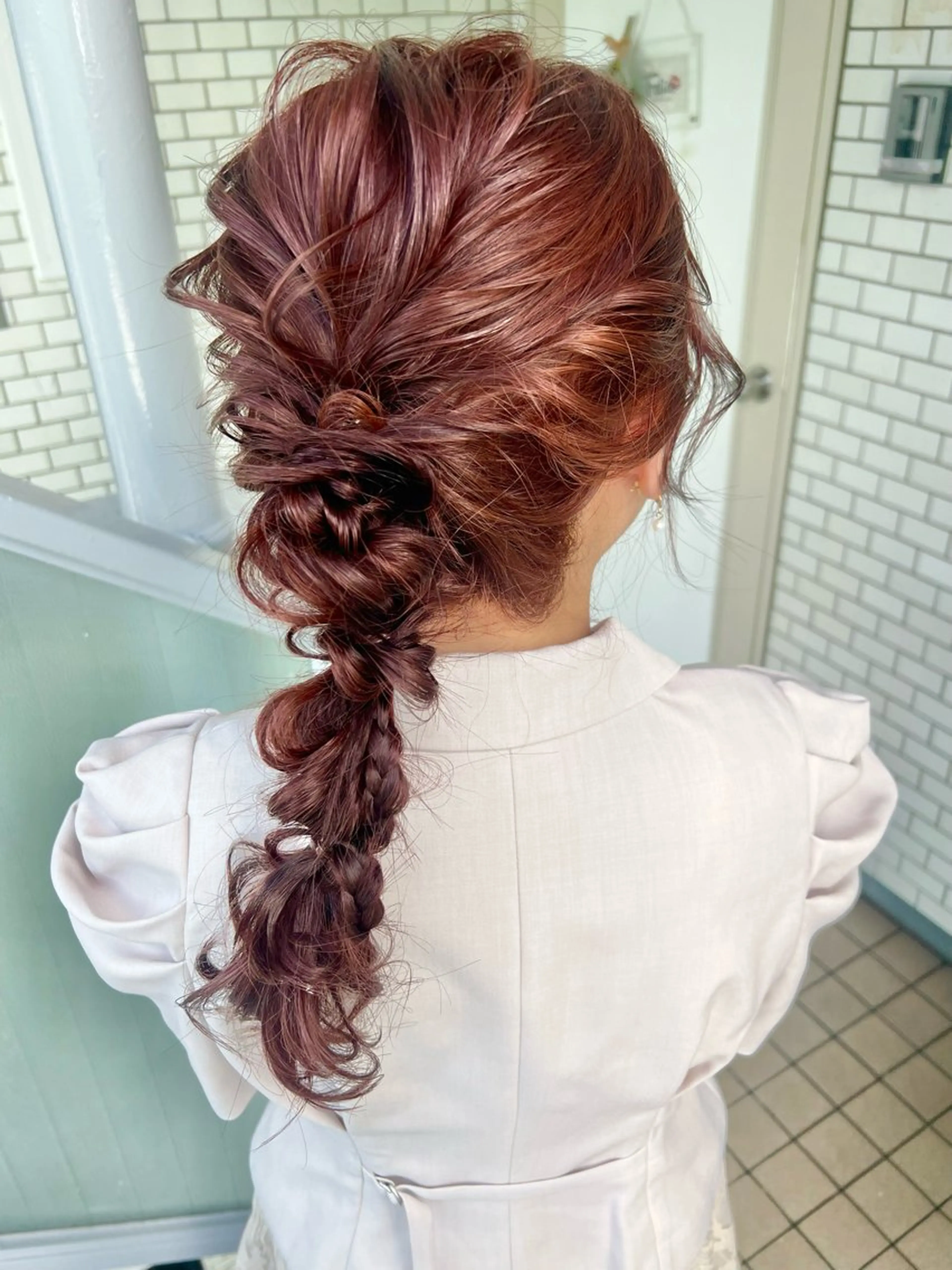 ヘアアレンジ ヘアセット 大人可愛いヘアメイク 💋🧚♀️しずかのヘアスタイル