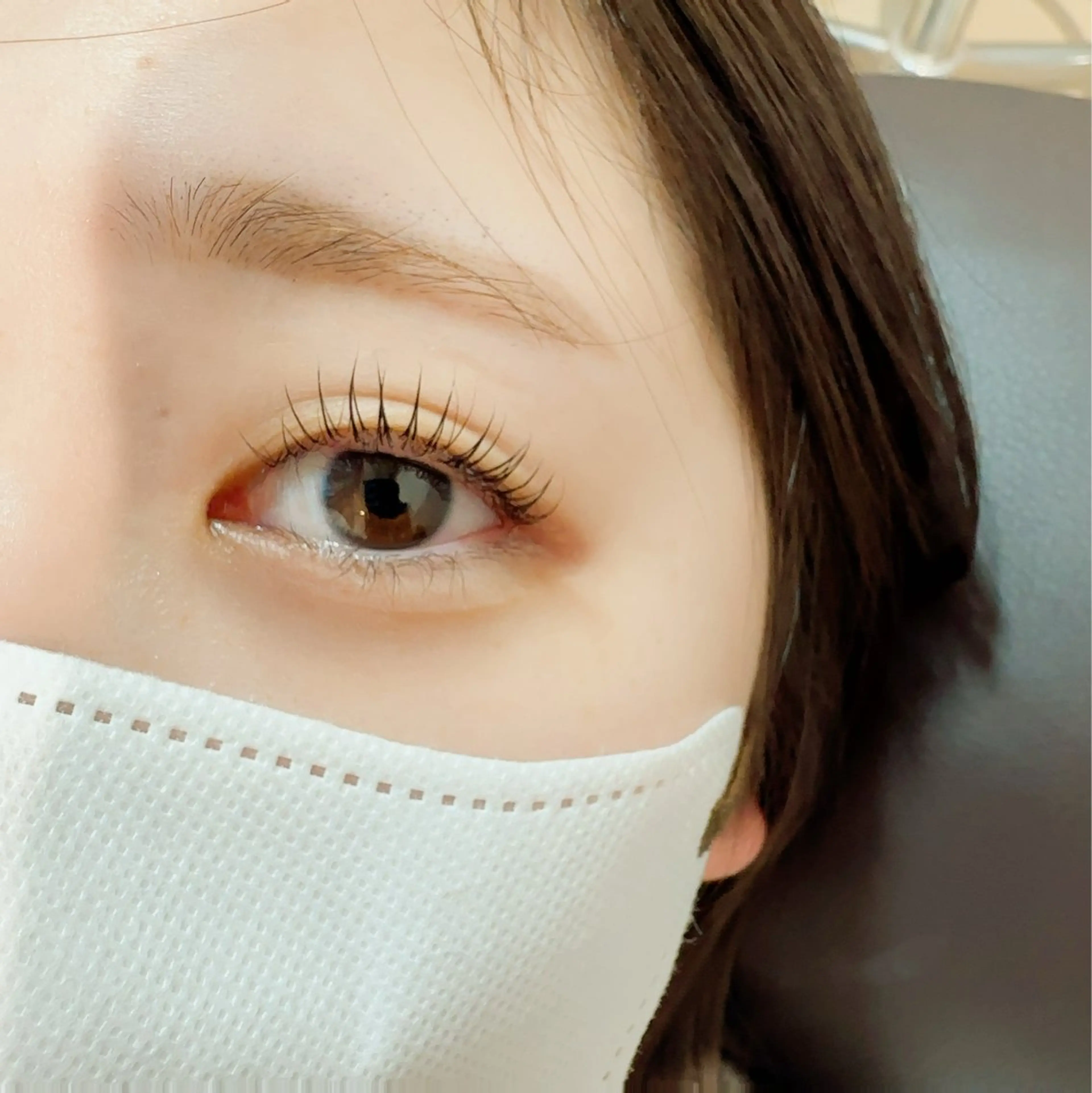 マツエク・マツパ 一重×まつ毛パーマ EARTH coiffure beaute 東松山店所属・徳江 清美のマツエク・マツパデザイン