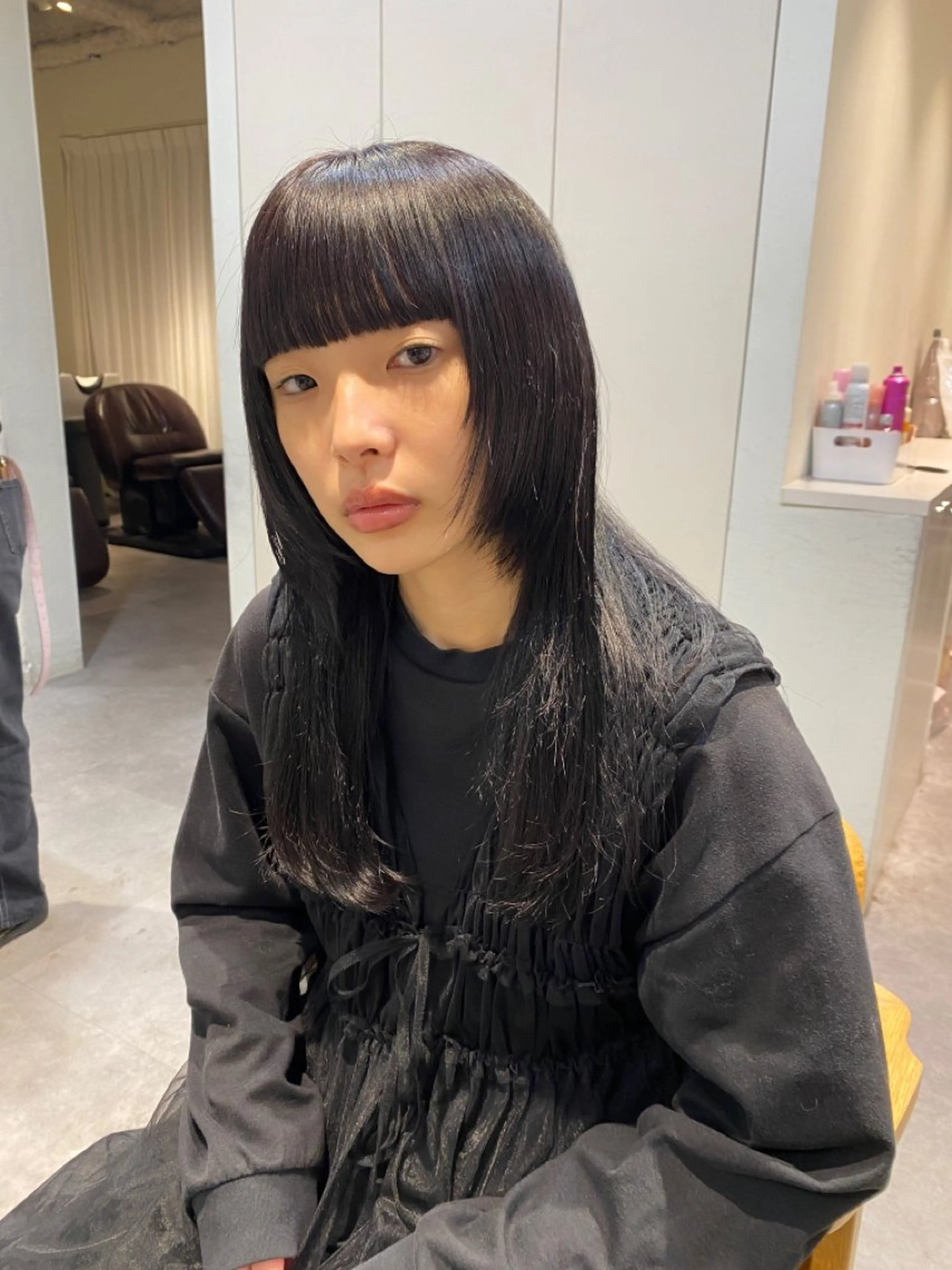 ロング カラー 当日予約大歓迎💗 依田瑞希のヘアスタイル
