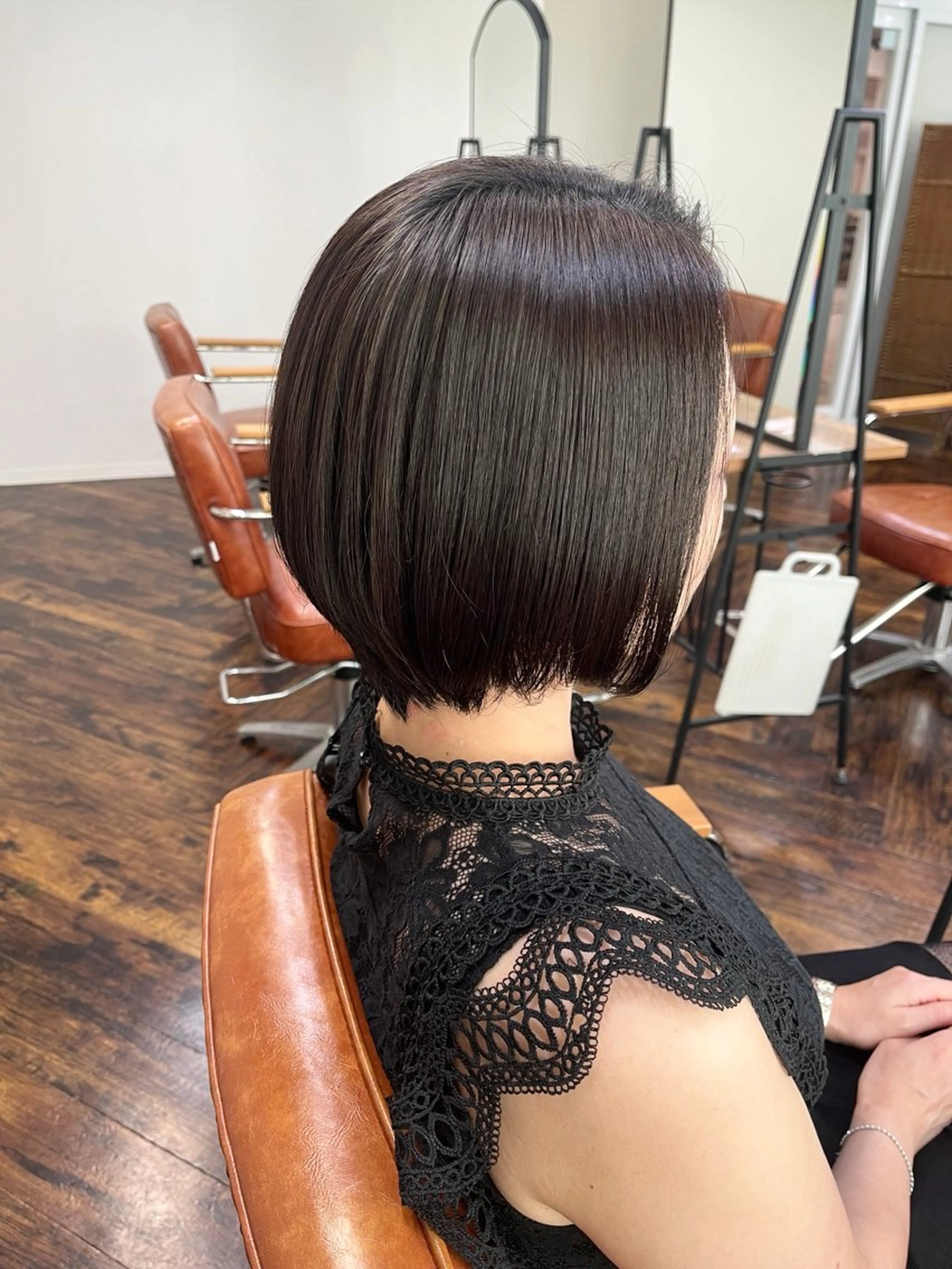 ショート カラー 🎀ボブ/透明感/ 町田/hana🎀のヘアスタイル