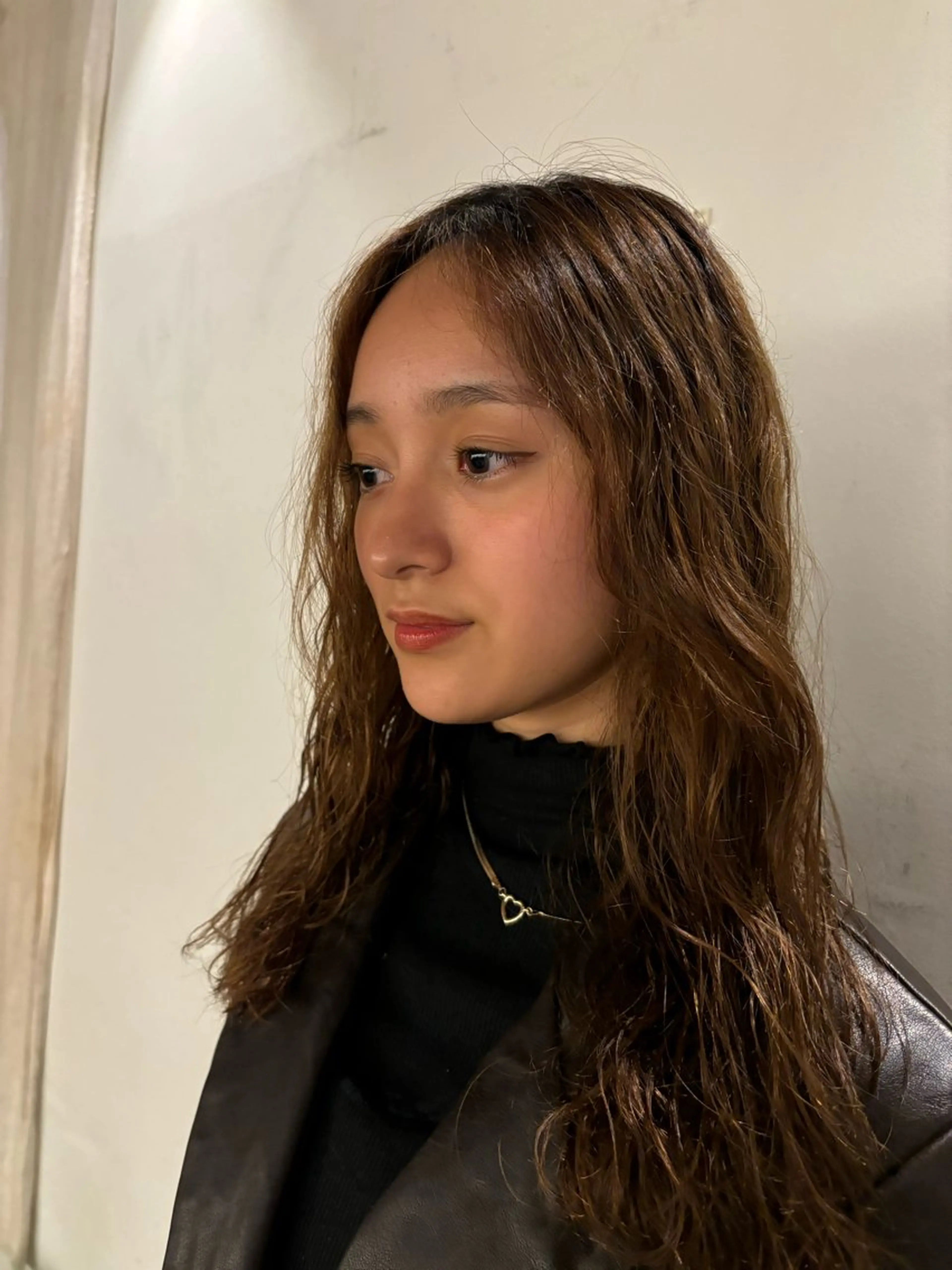 ロング パーマ ウシロダ メグミのヘアスタイル