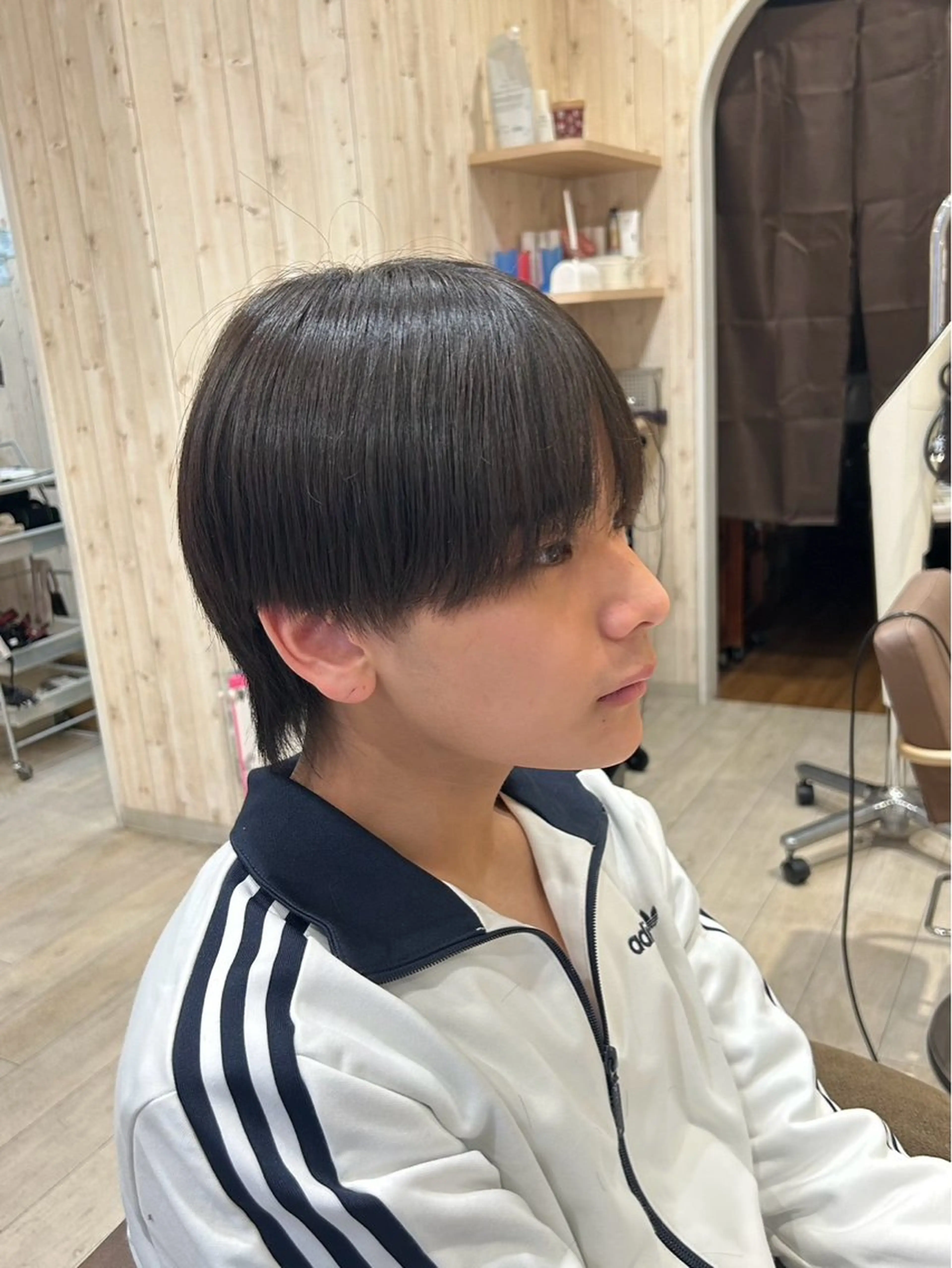 U24/メンズカット💇‍♂️/モード系センターパート👾の写真
