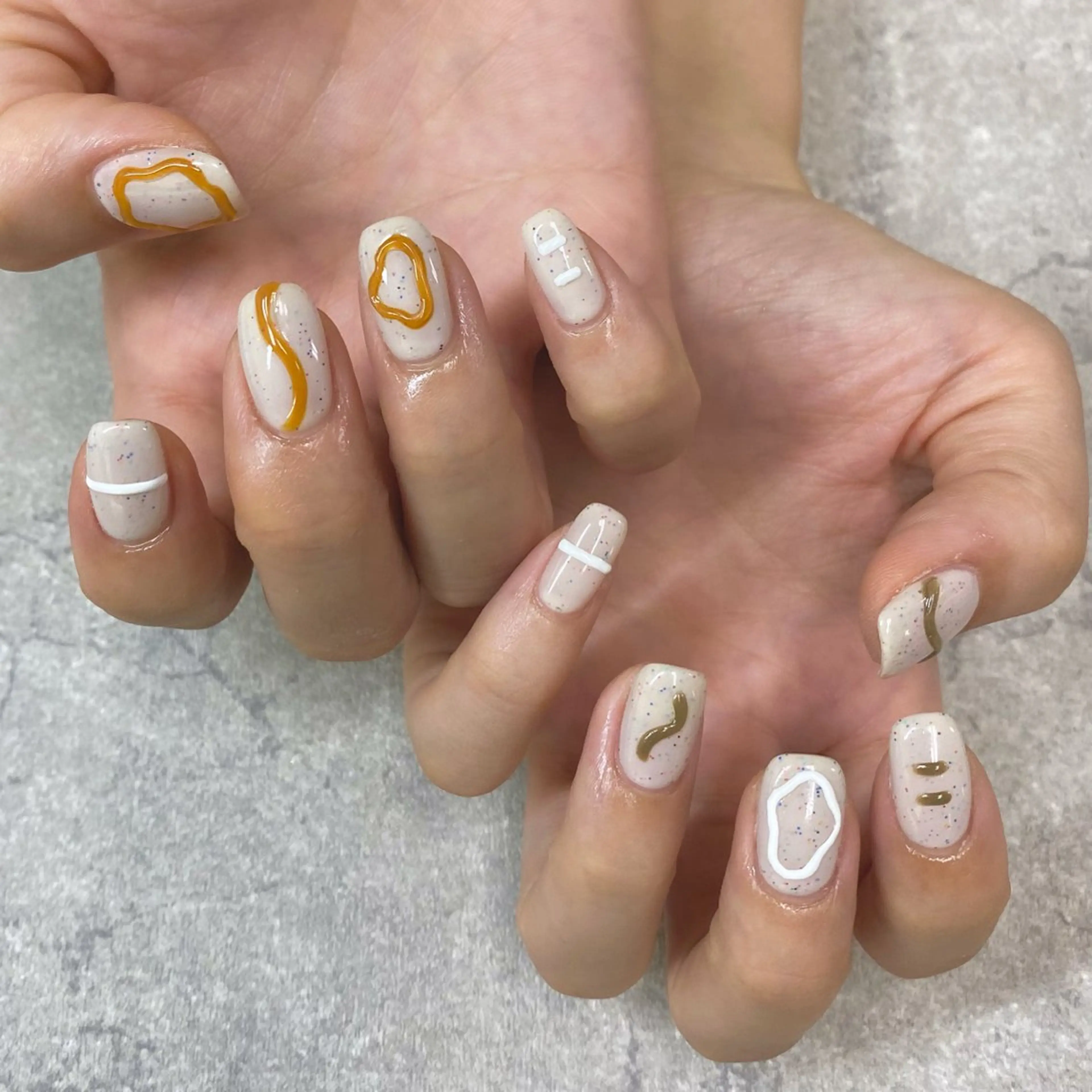 ネイル ニュアンスネイル ハンドネイル NUMAZAWA KASUMIのネイルデザイン