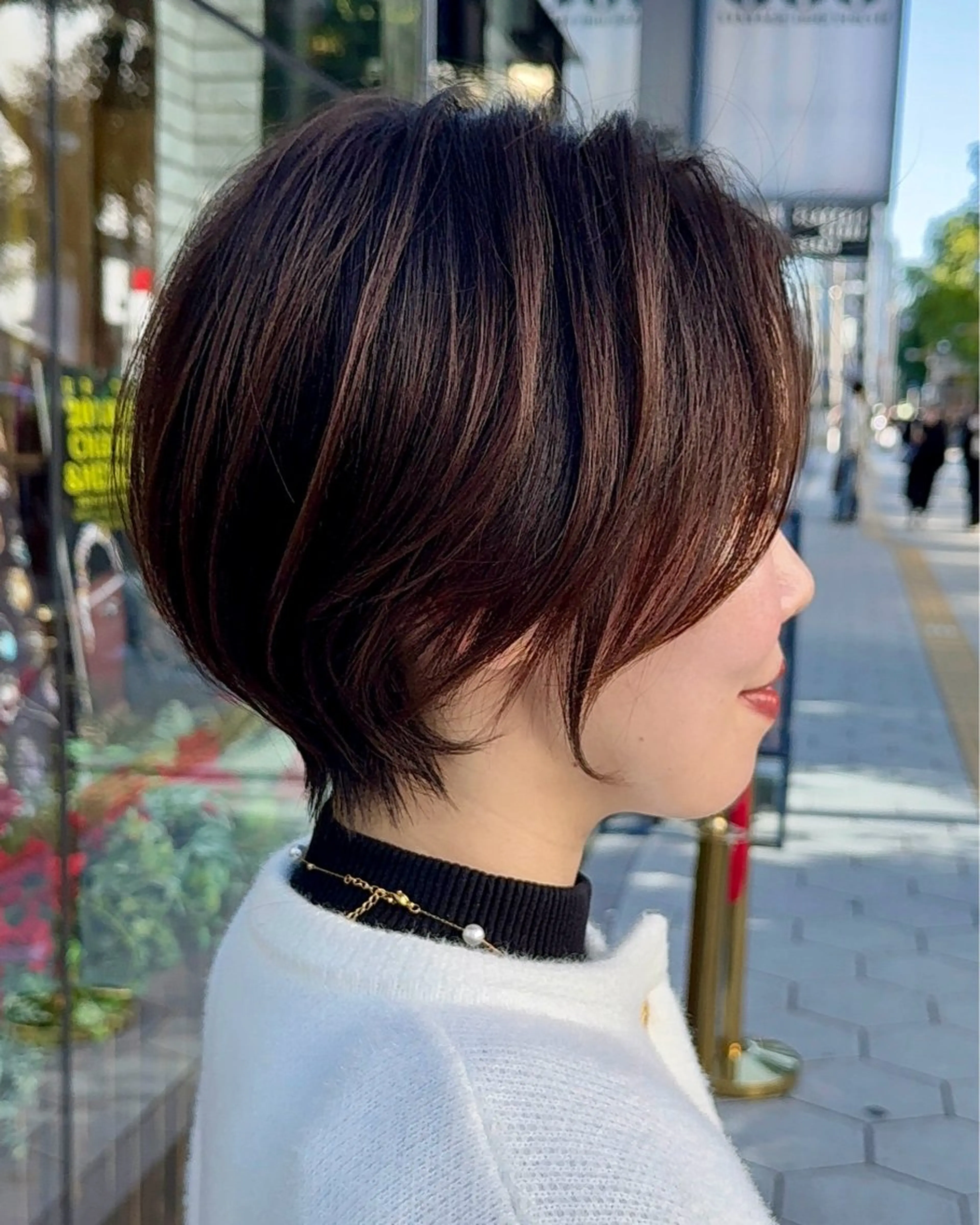 ショート パーマ ショートの匠 ✂️心斎橋・みねのヘアスタイル