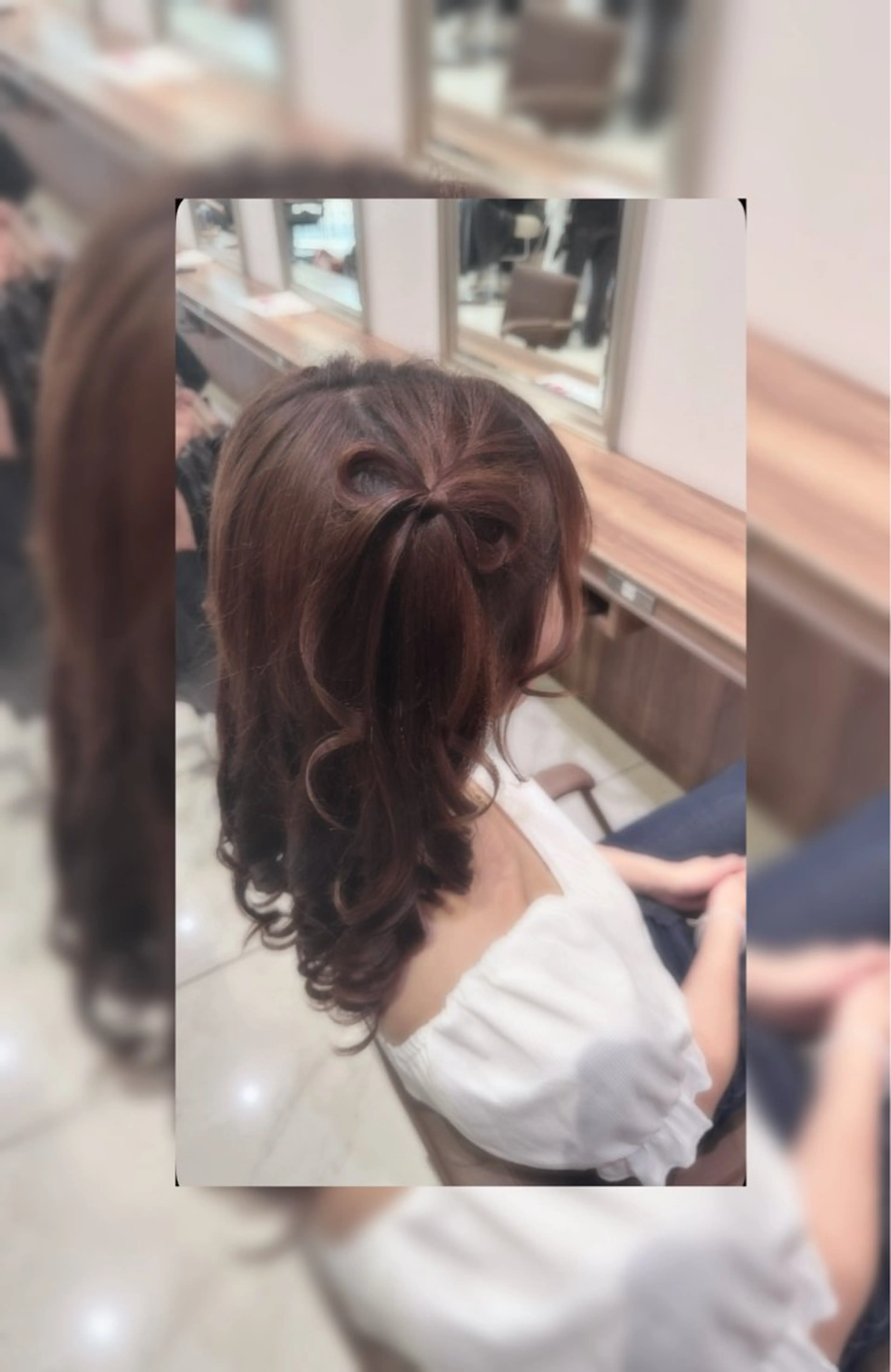 🫧ヘアアレンジ🎀 ウガジン💞🪄のヘアスタイル