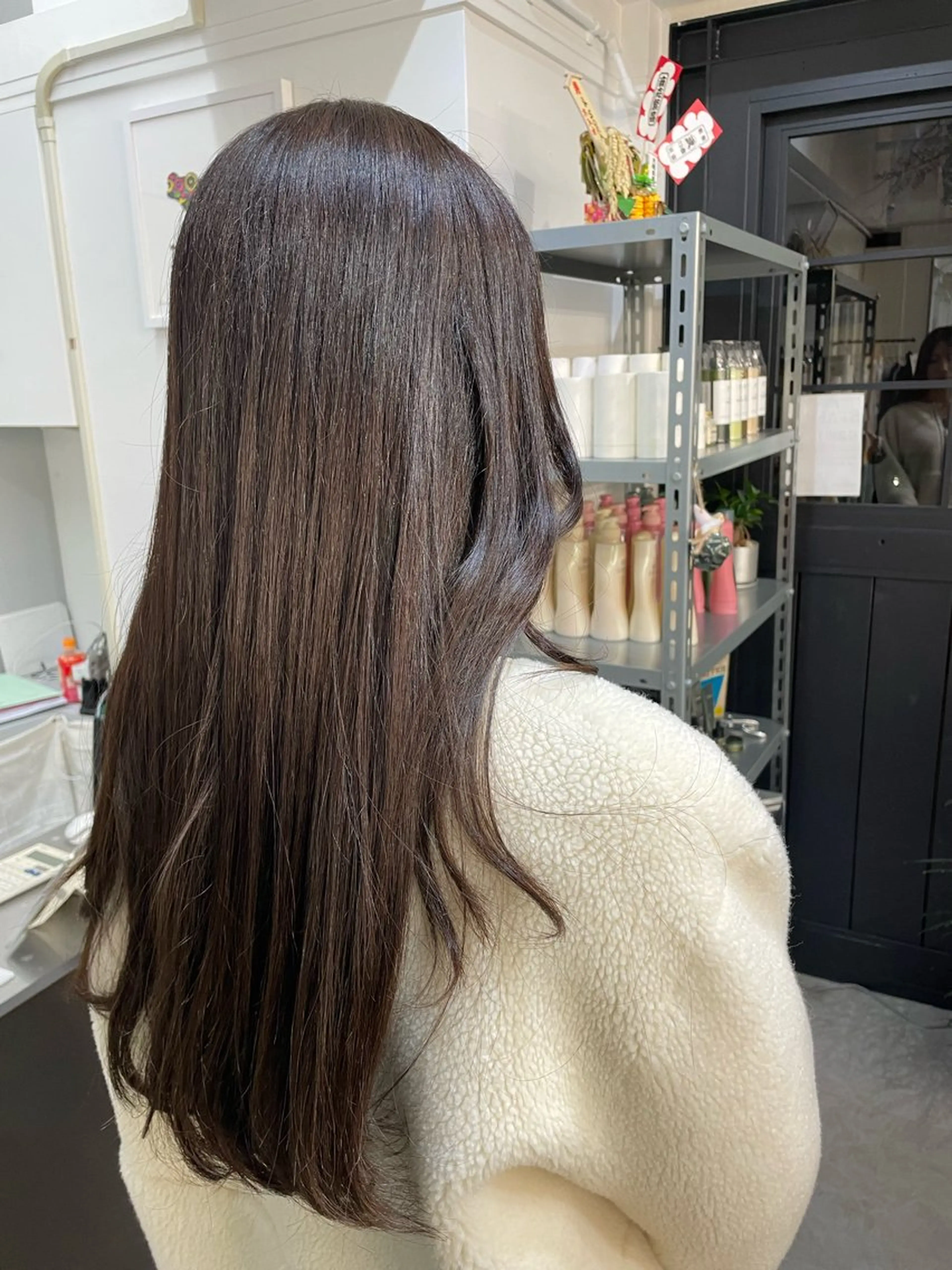 ロング ヘアカラー カット モデル募集/ホノカのヘアスタイル