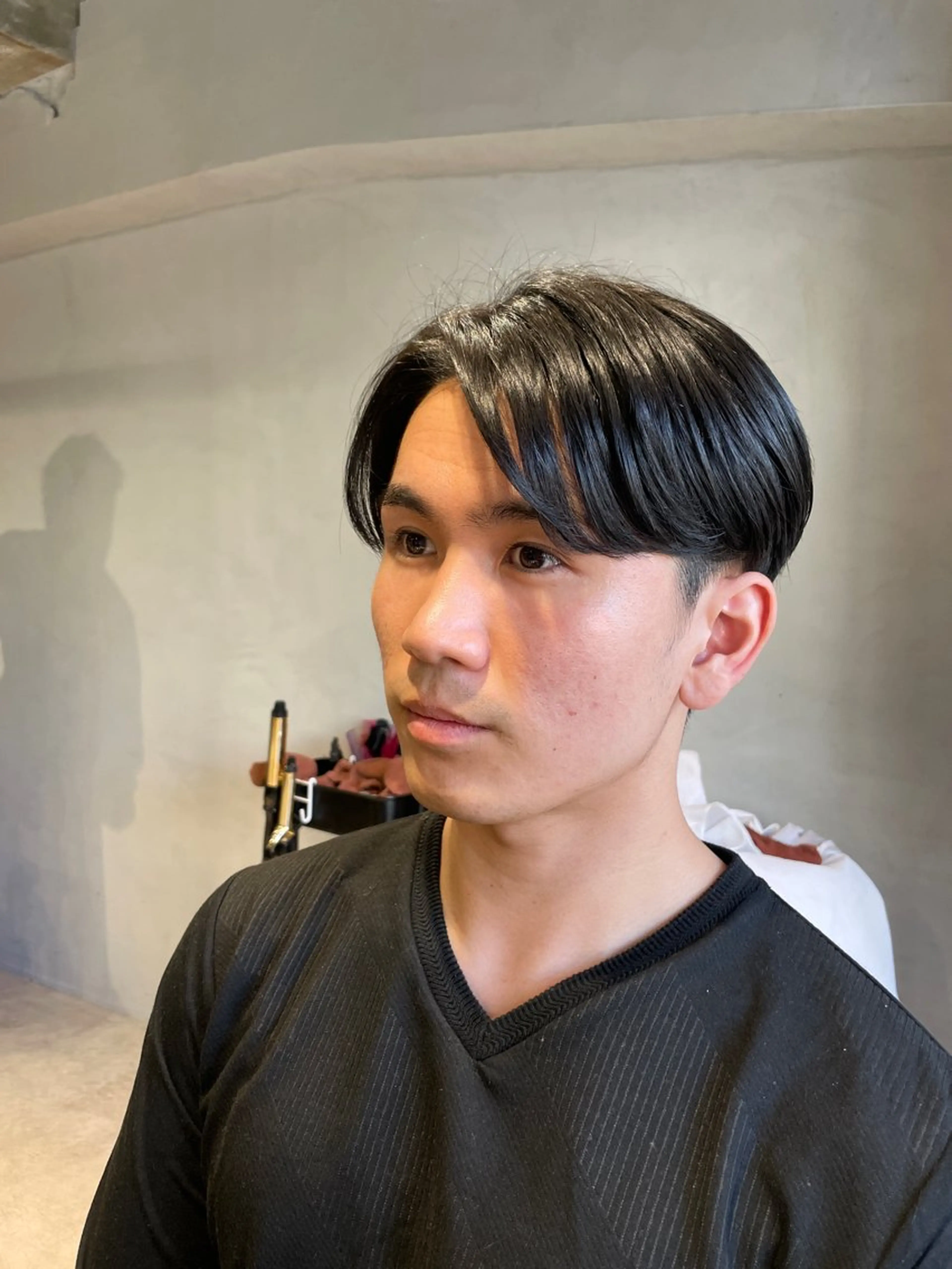 ショート パーマ メンズ Koa 🫧 Mei.のマツエク・マツパデザイン