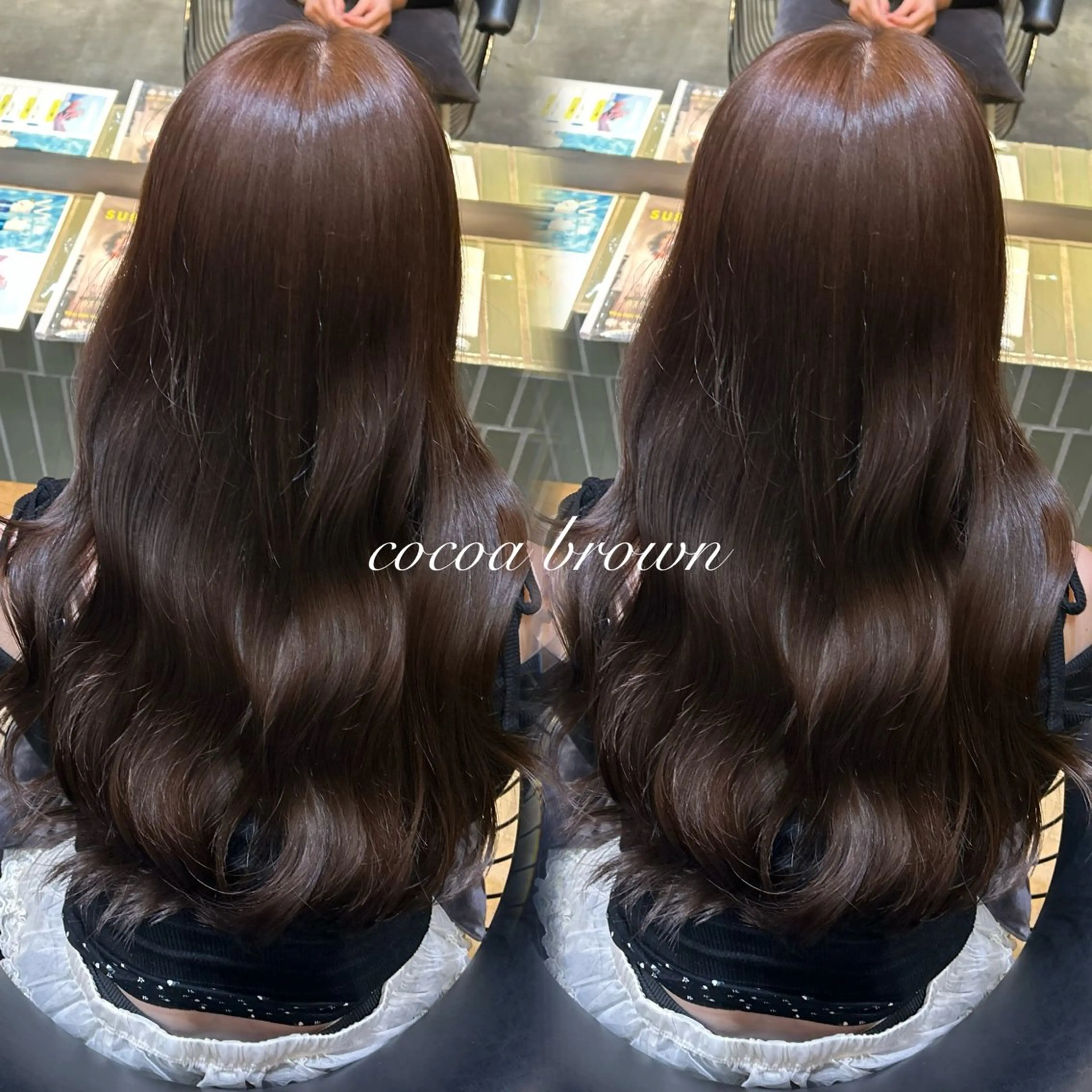 【💜ワンカラー＋oggiottoトリートメント💜】stylingでコテ巻き可🪄🤍の写真