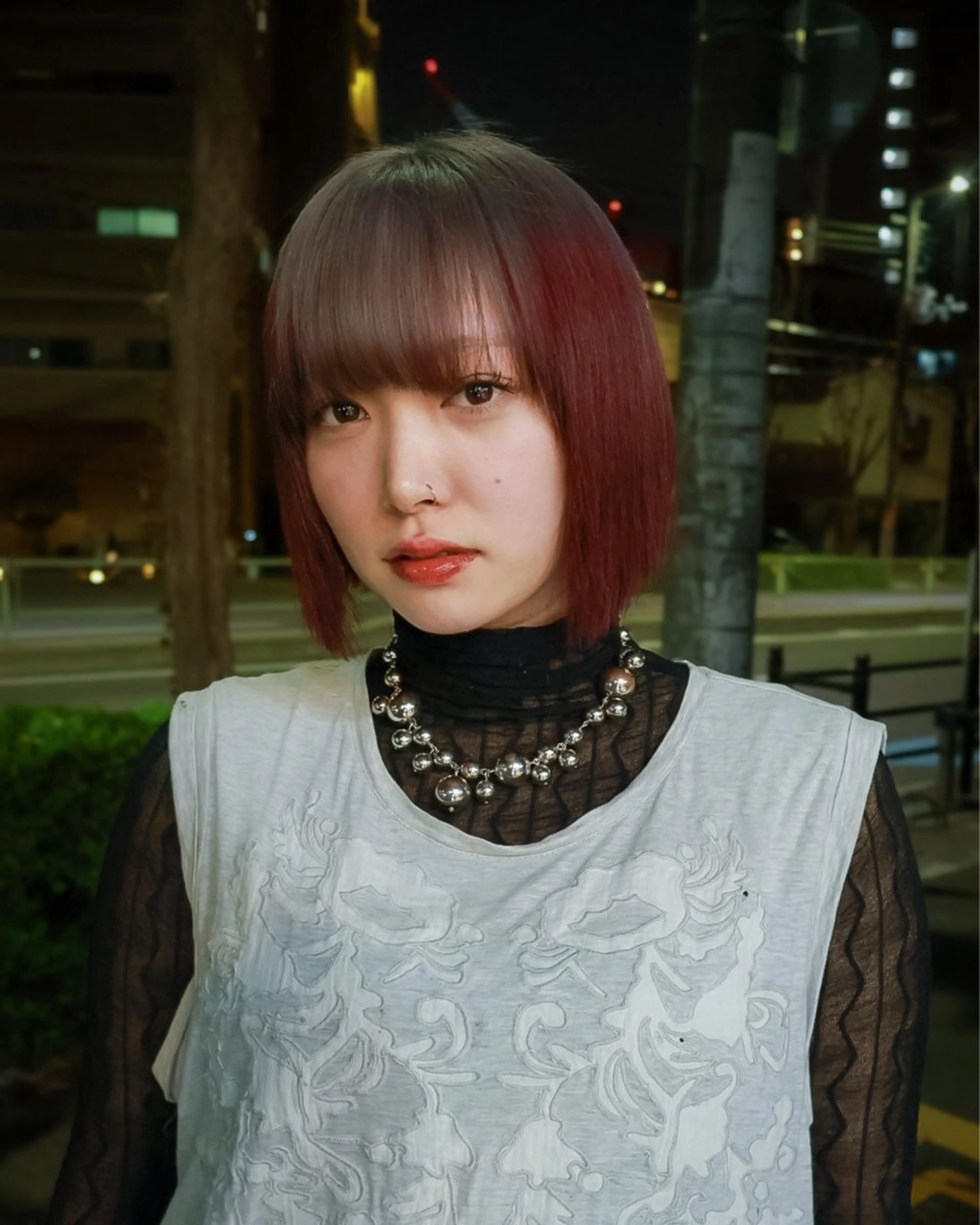 ミディアム カラー ヘアカラー 🌈ハイトーン・デザ インカラー陽樹🌈のヘアスタイル