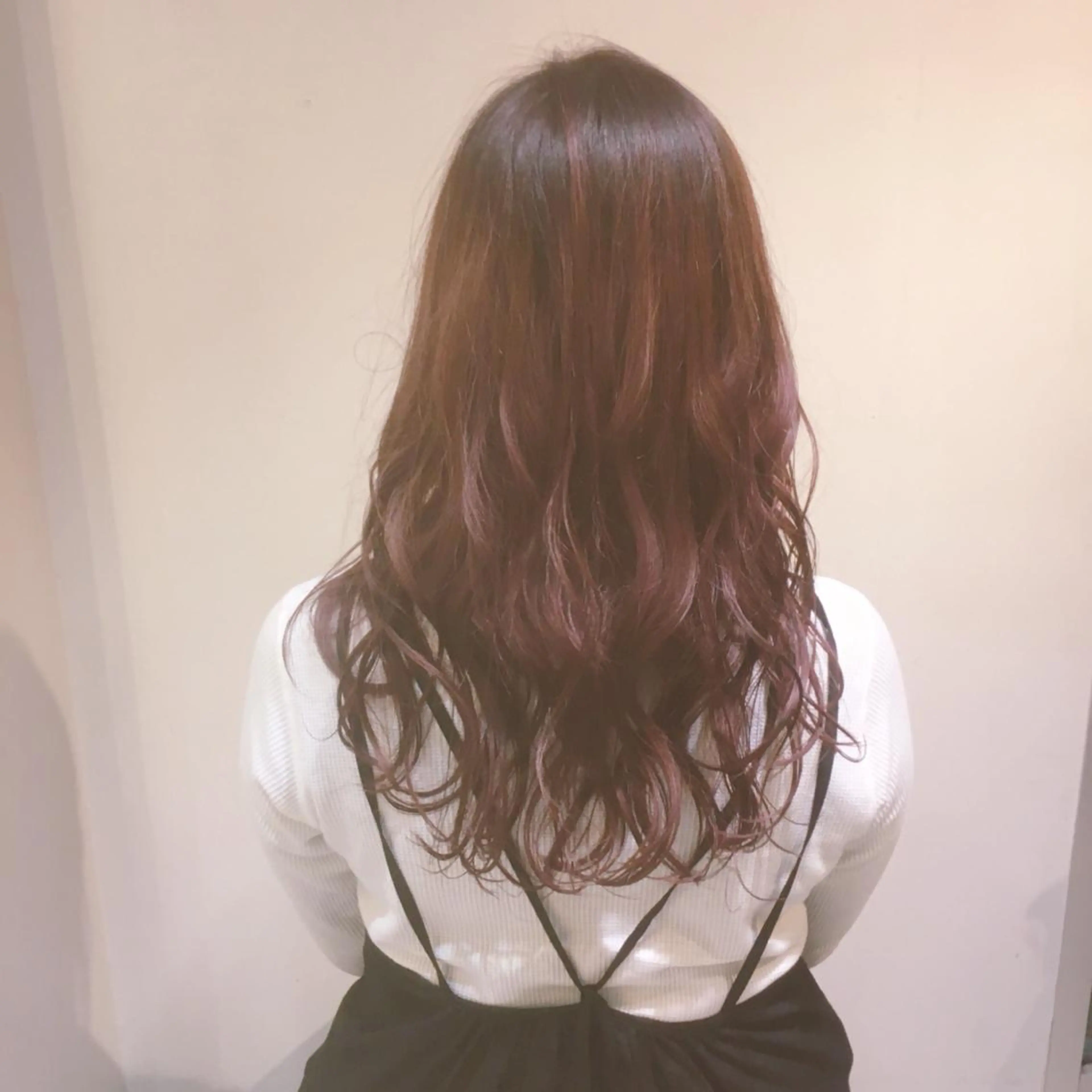 ロング カラー カット ヘアカラー トリートメント しのはら まどかのヘアスタイル