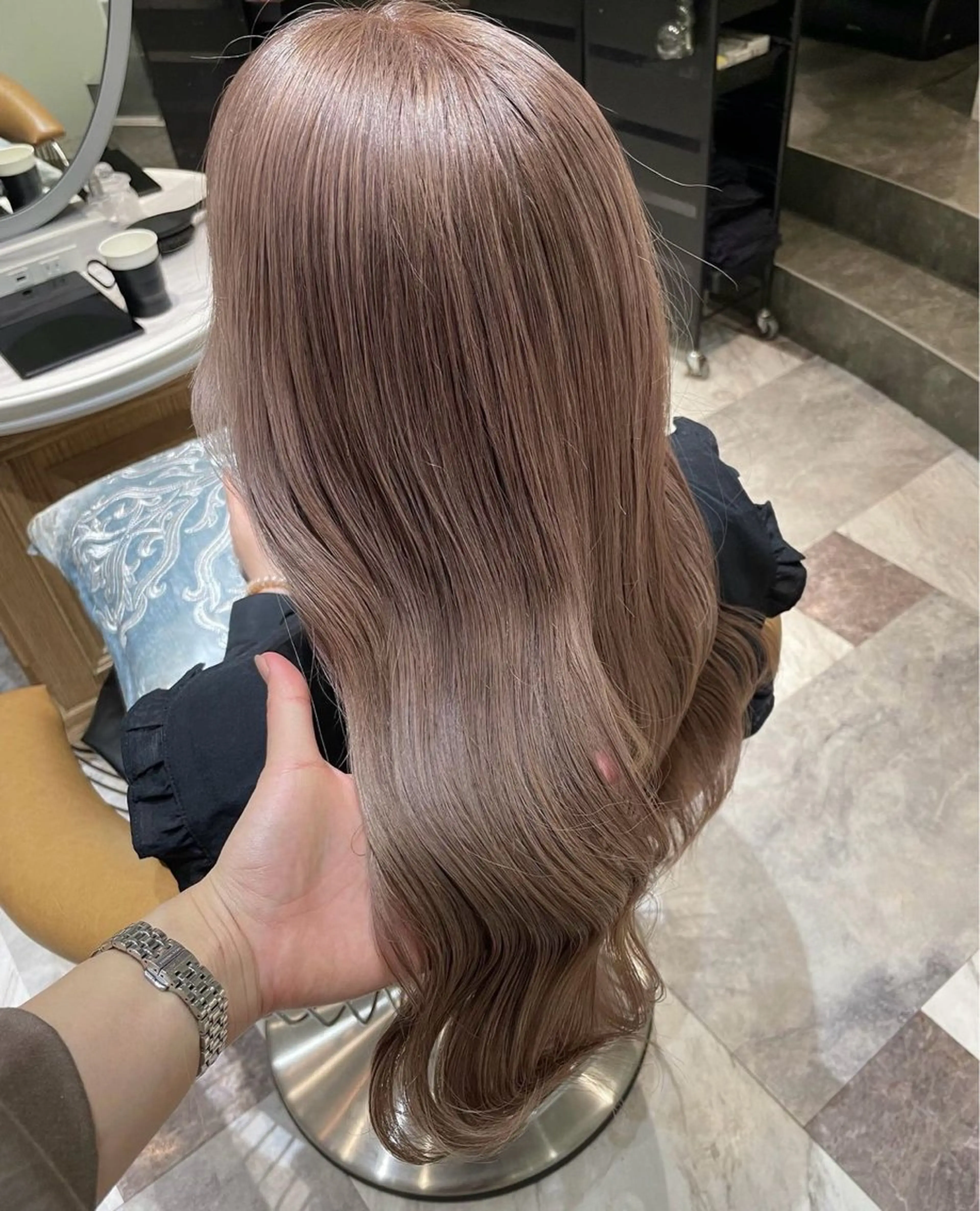 カラー 似合わせレイヤー 髪質改善/柴木琴愛のヘアスタイル