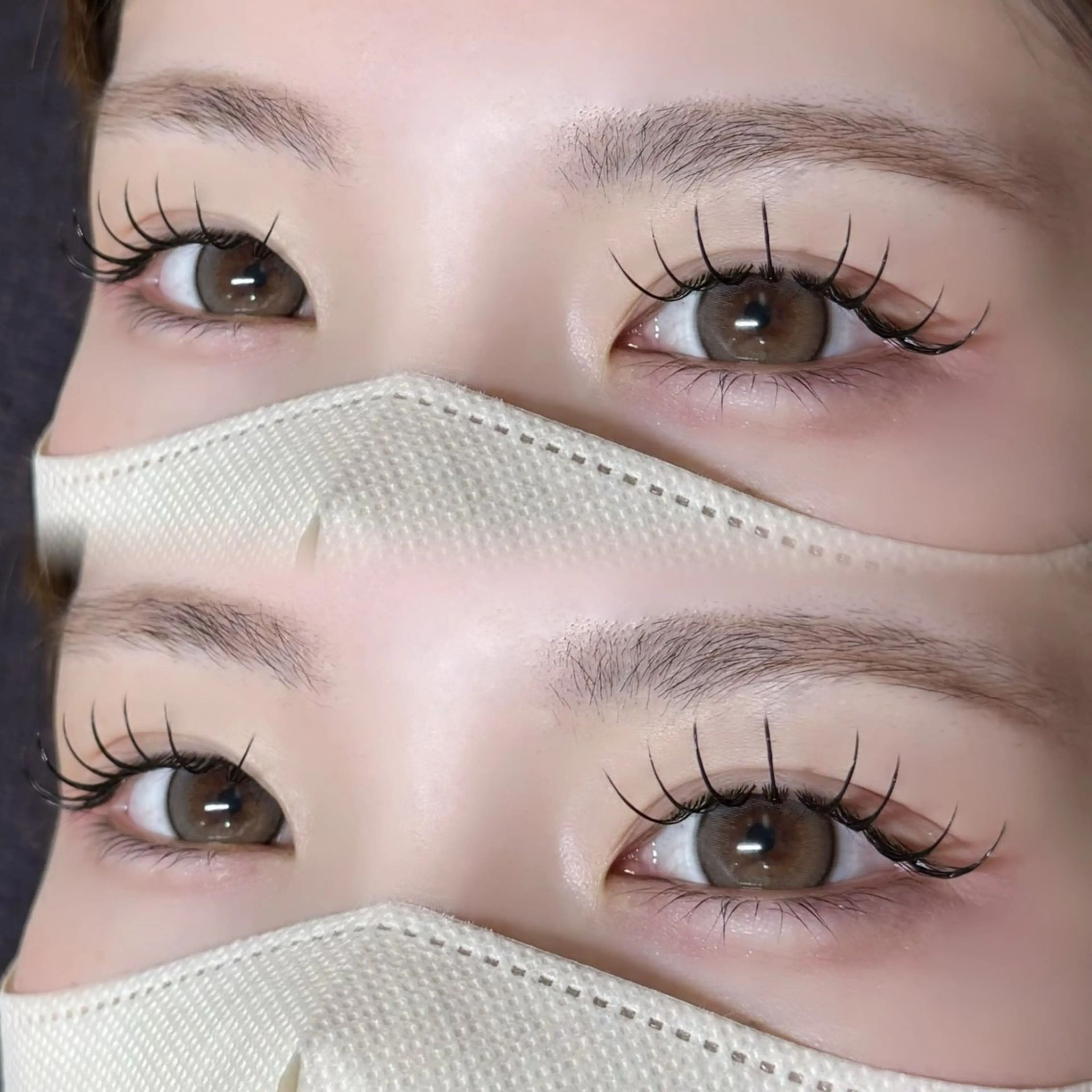 マツエク・マツパ CCカール Cカール フラットラッシュ マツエク Lunella RENAのマツエク・マツパデザイン