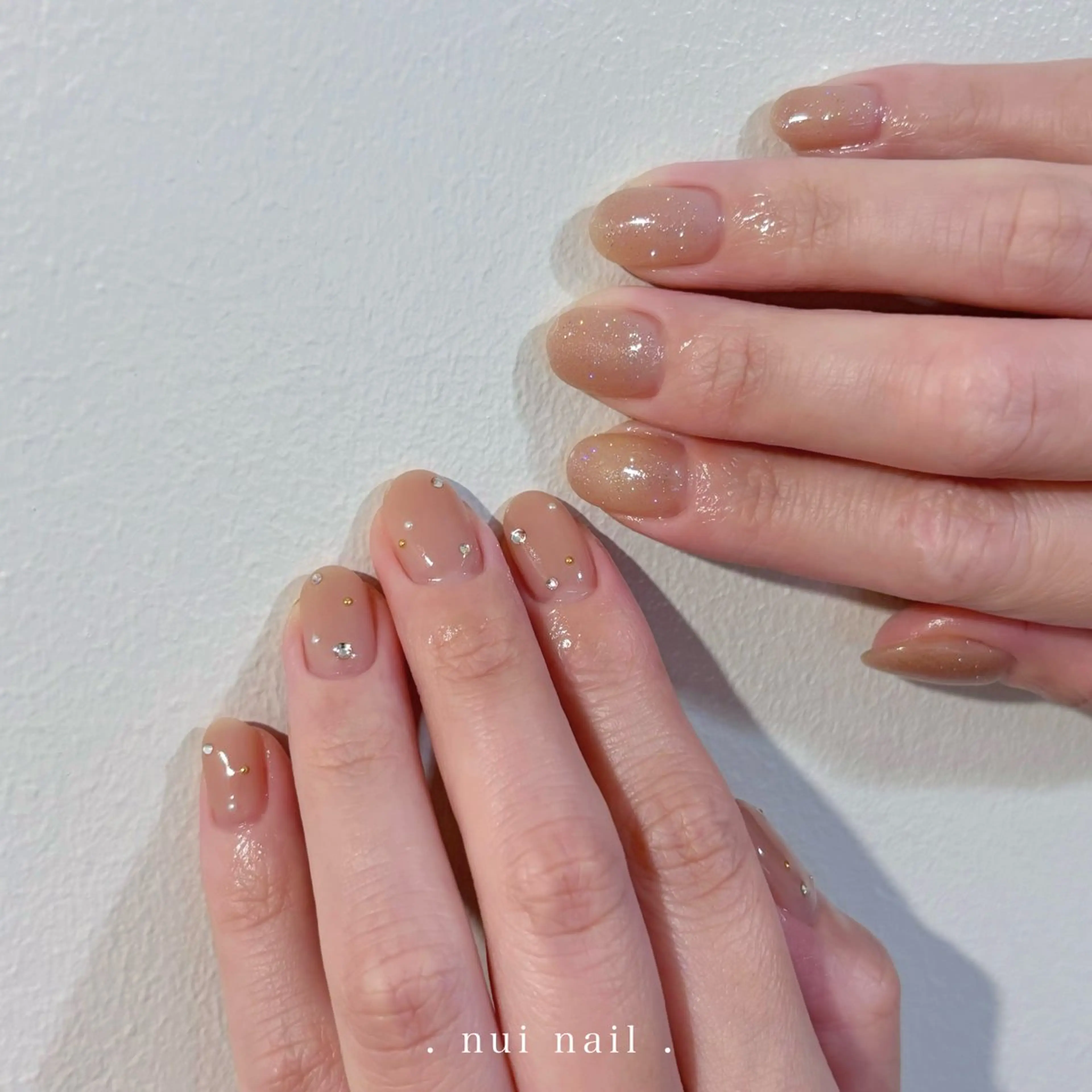 ネイル オフィスネイル ハンドネイル nui nailのネイルデザイン