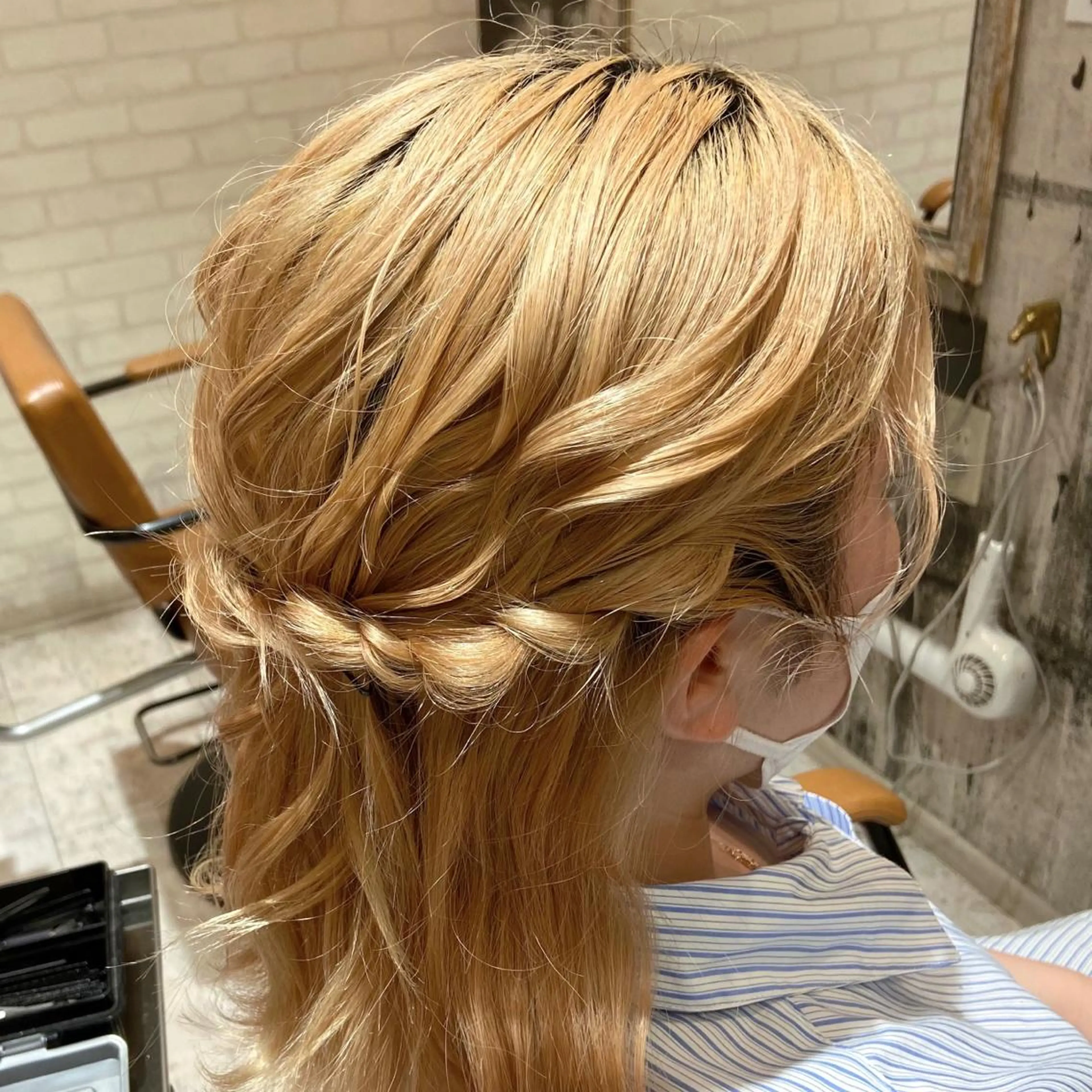 ヘアアレンジ ヘアセット 🍒マツダ エナ‎🤍のヘアスタイル