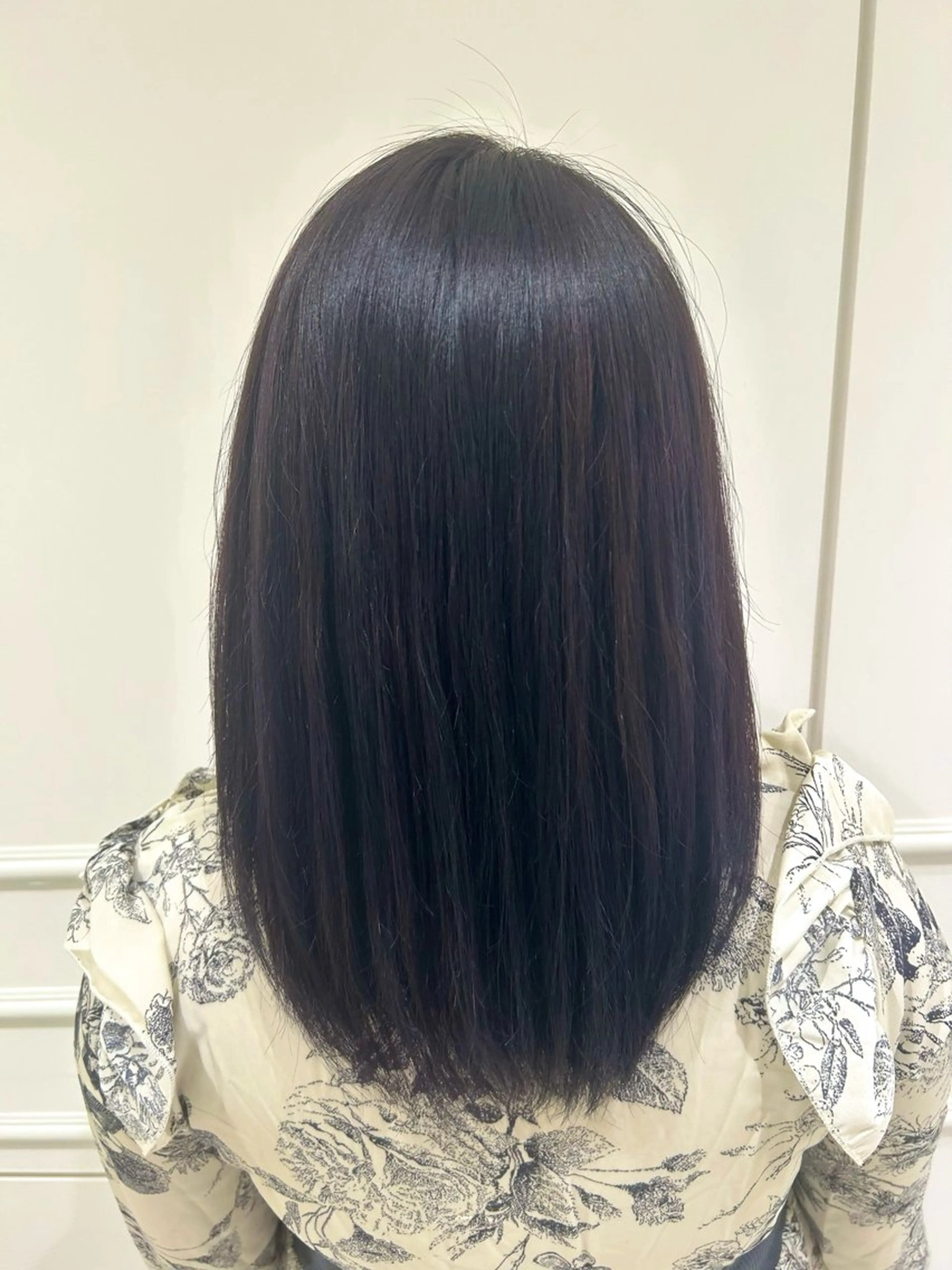 ミディアム カラー 透明感カラーの人🍧 平松秀門のヘアスタイル