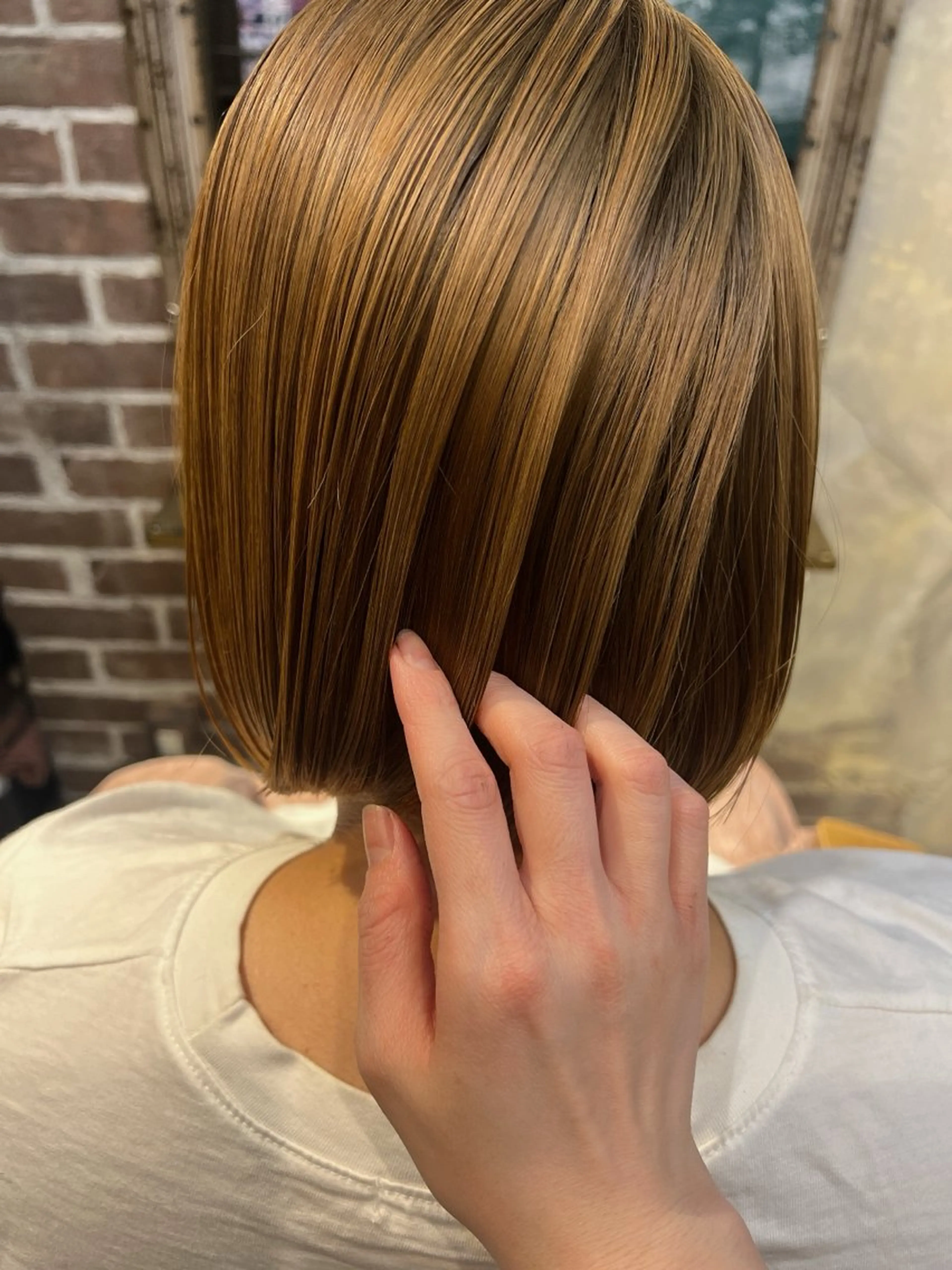 ショート ミヨシマユ✨ チーフ就任記念🌈のヘアスタイル