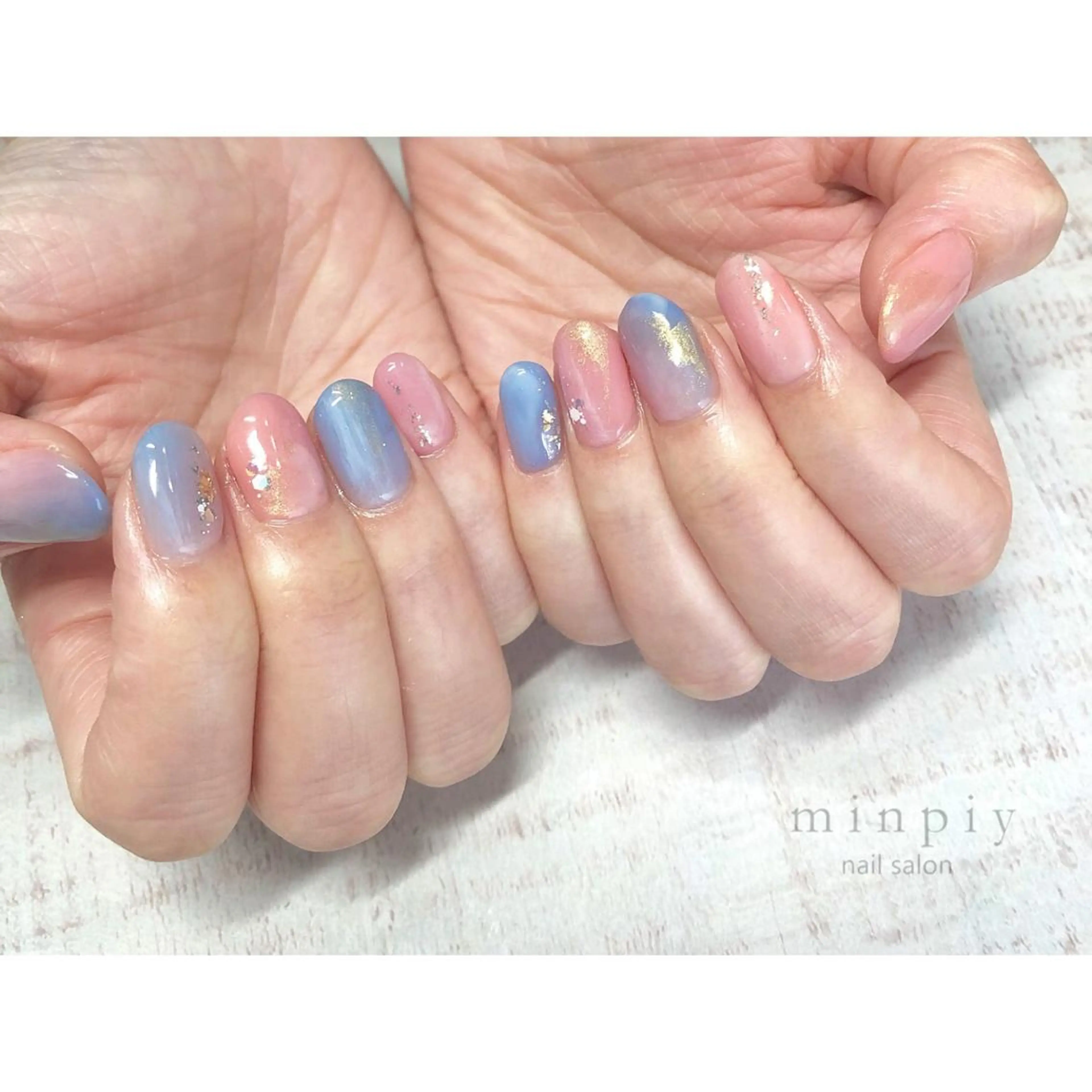 ネイル 𖡼 yumenoのネイルデザイン