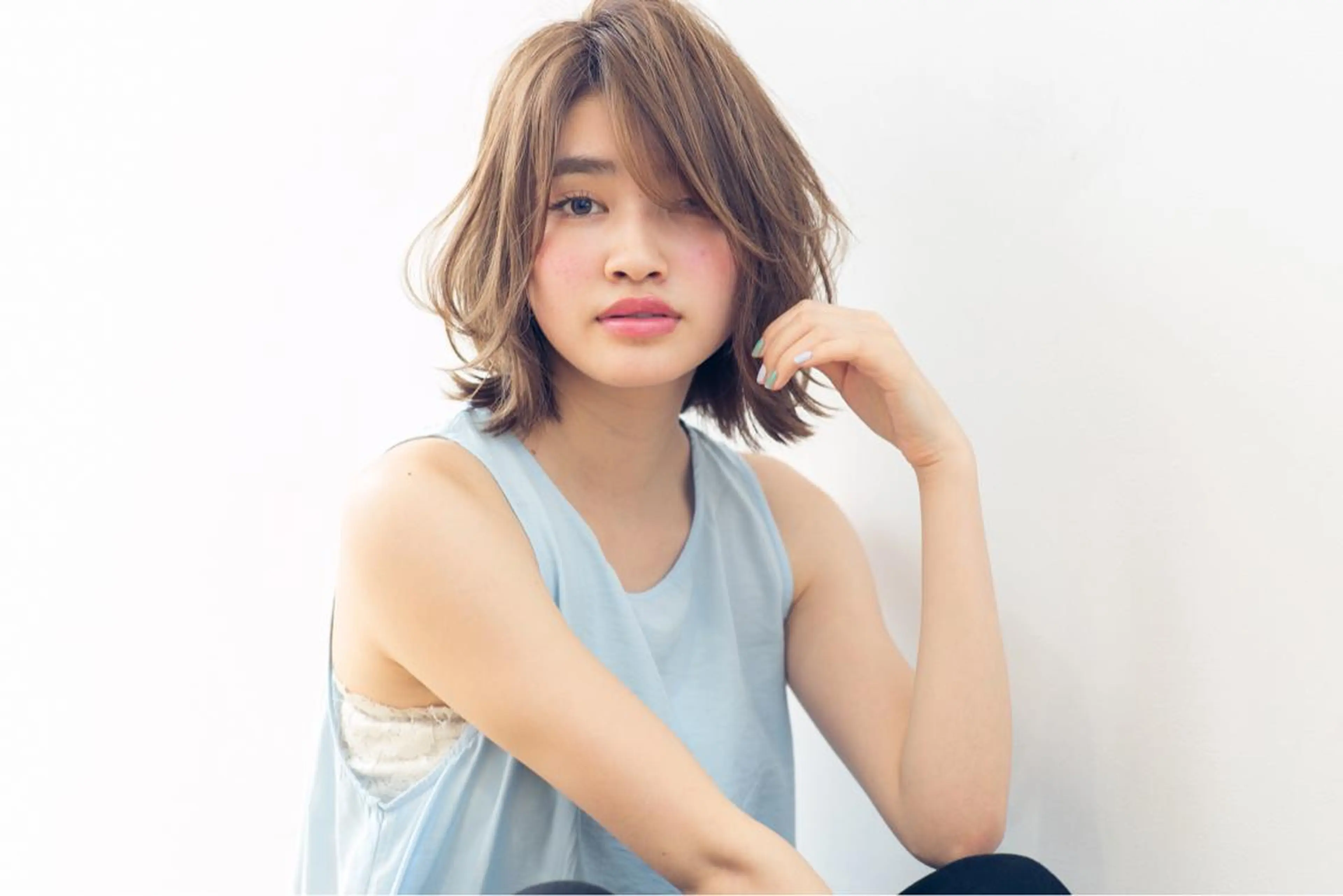 セミロング 🌈人気No. 1 🌈大嶋淑寛のヘアスタイル