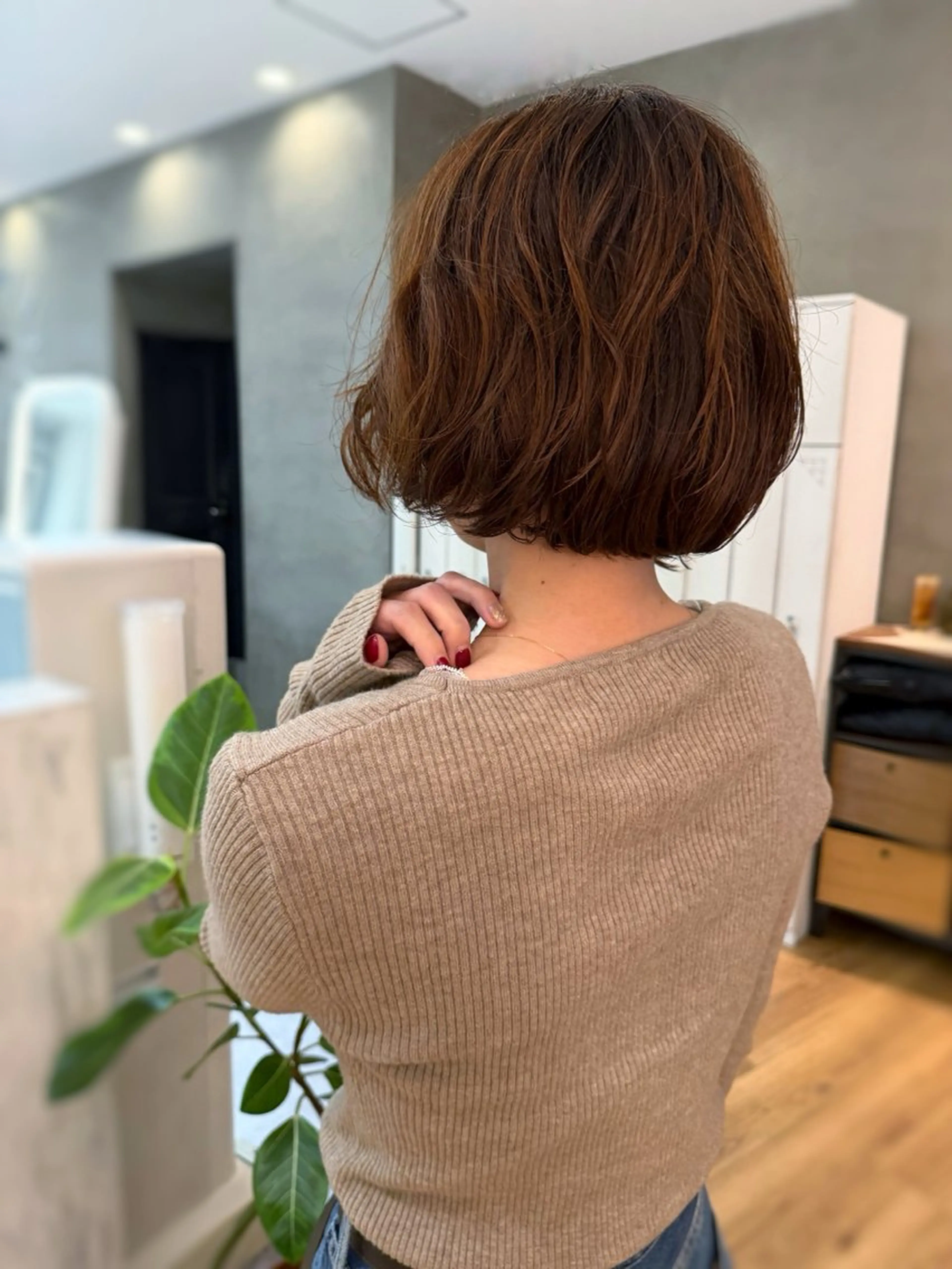 ミニモ限定価格🌼ボブカット、ホットパーマの写真