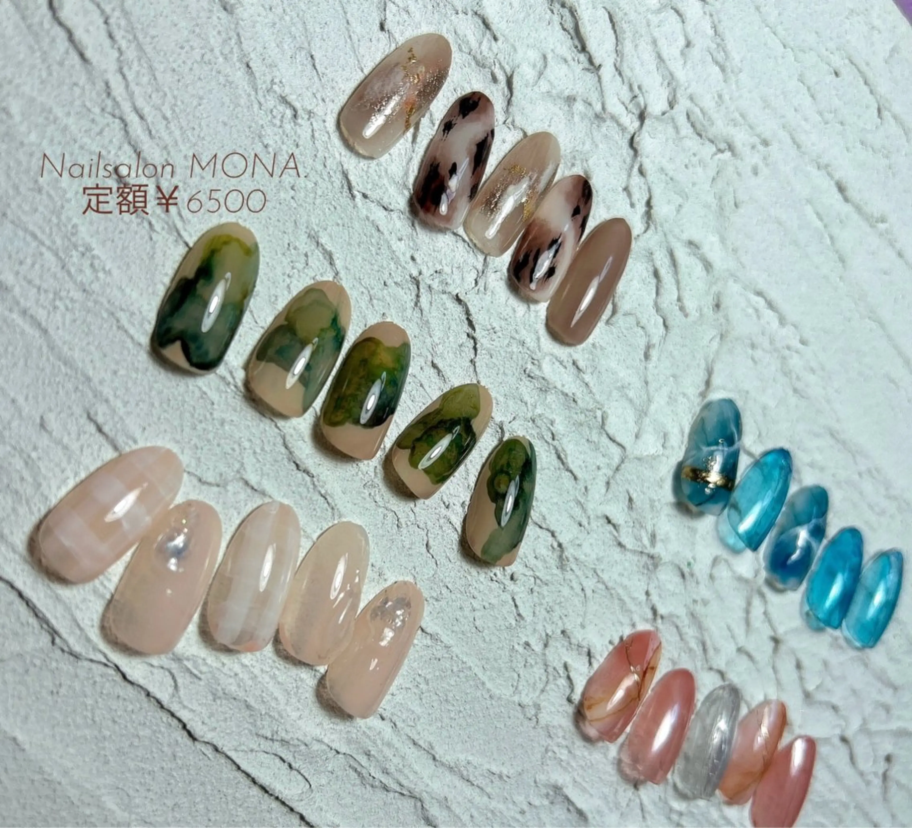 ネイル ニュアンスネイル ハンドネイル Nailsalon MONA.のネイルデザイン