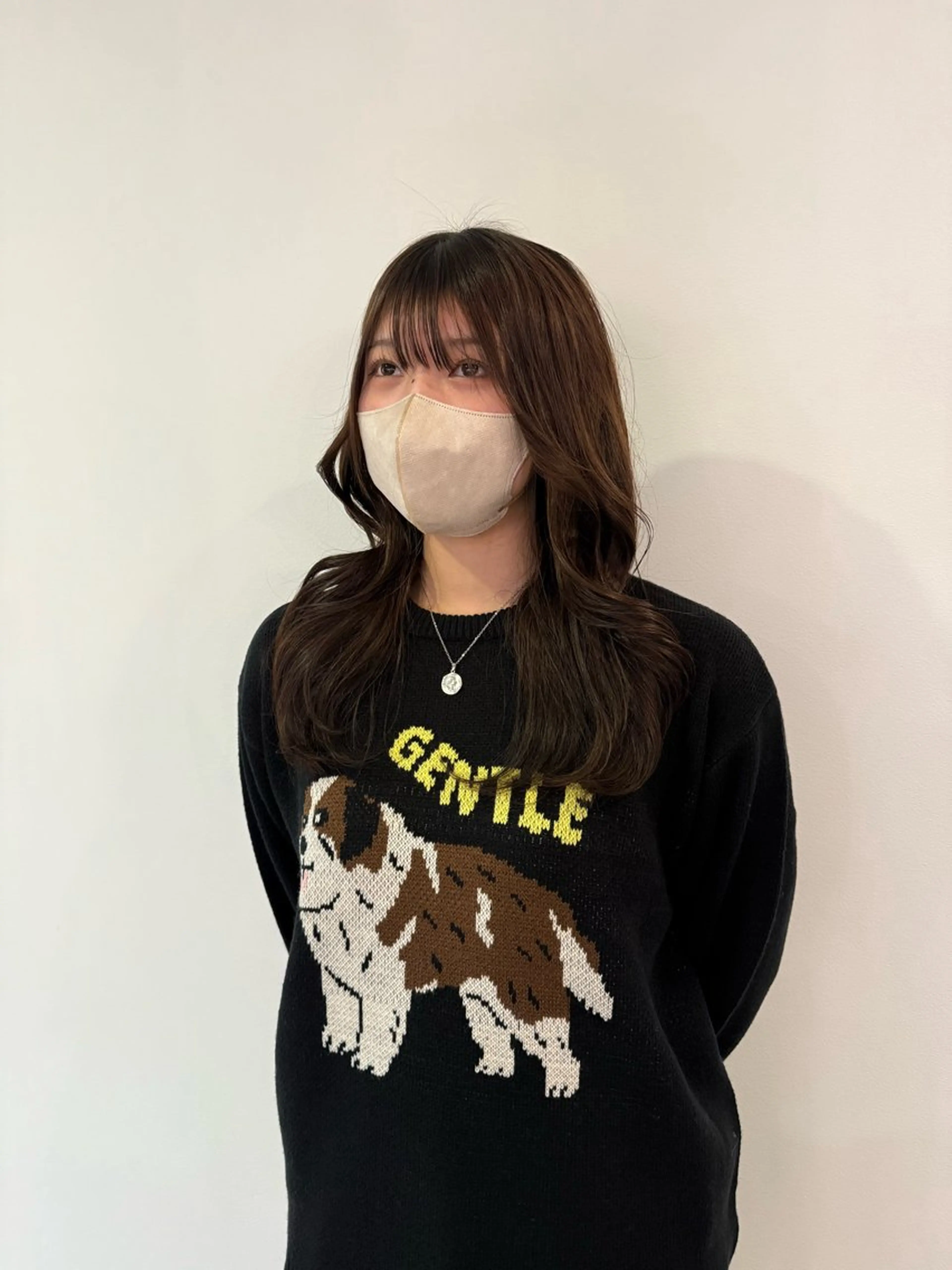 セミロング カット 縮毛矯正 トリートメント 韓国ヘア*レイヤー* 髪質改善*IBUKIのヘアスタイル